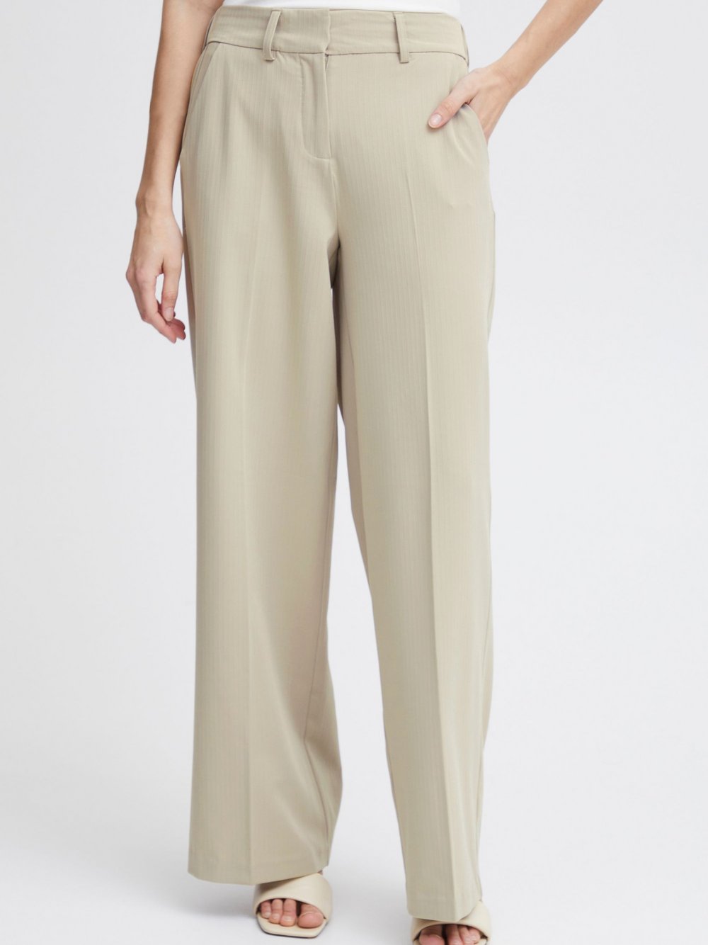 fransa Hose -FRFRIGA Damen beige, 40