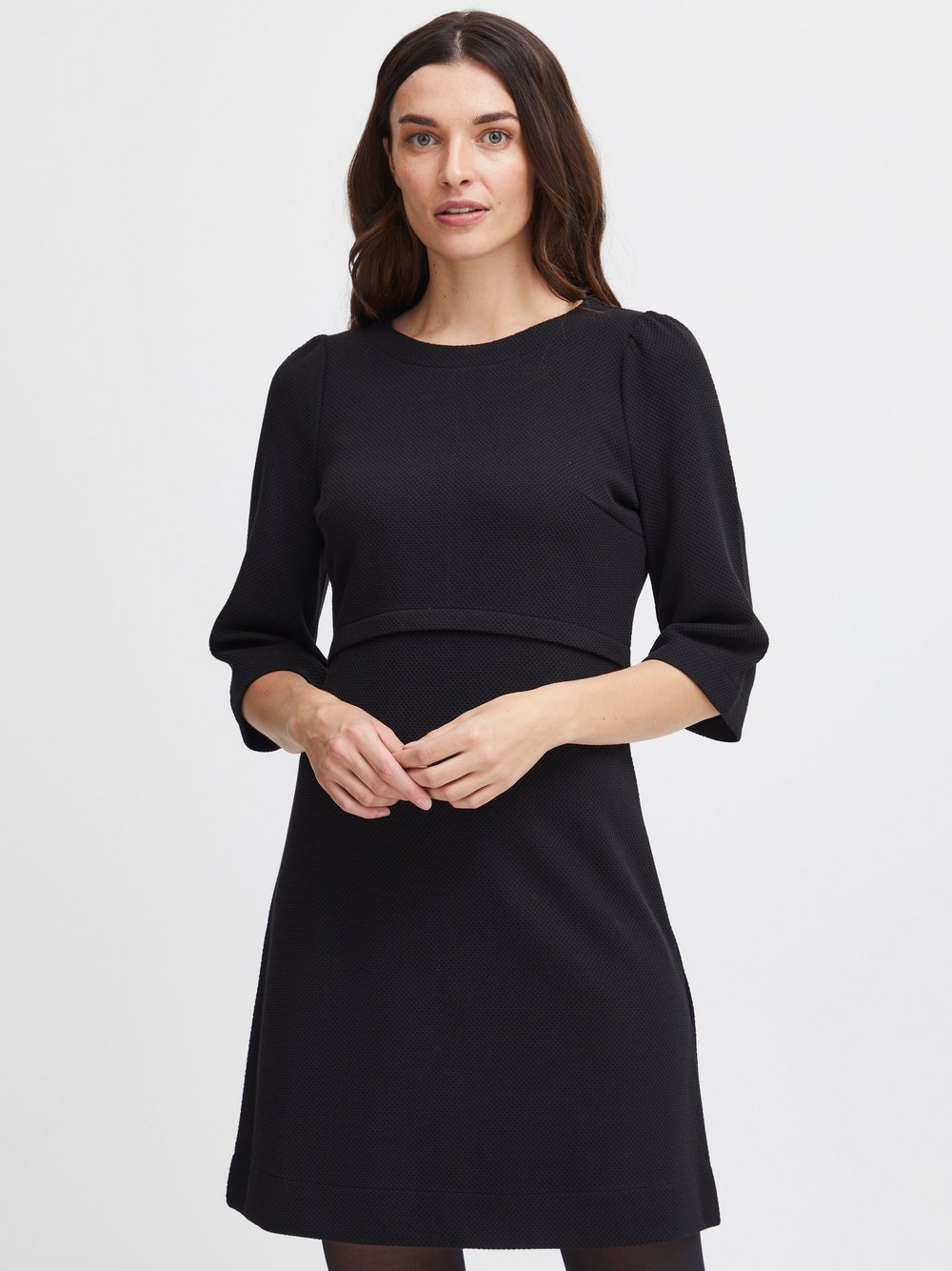 fransa Kleid Damen schwarz, XS