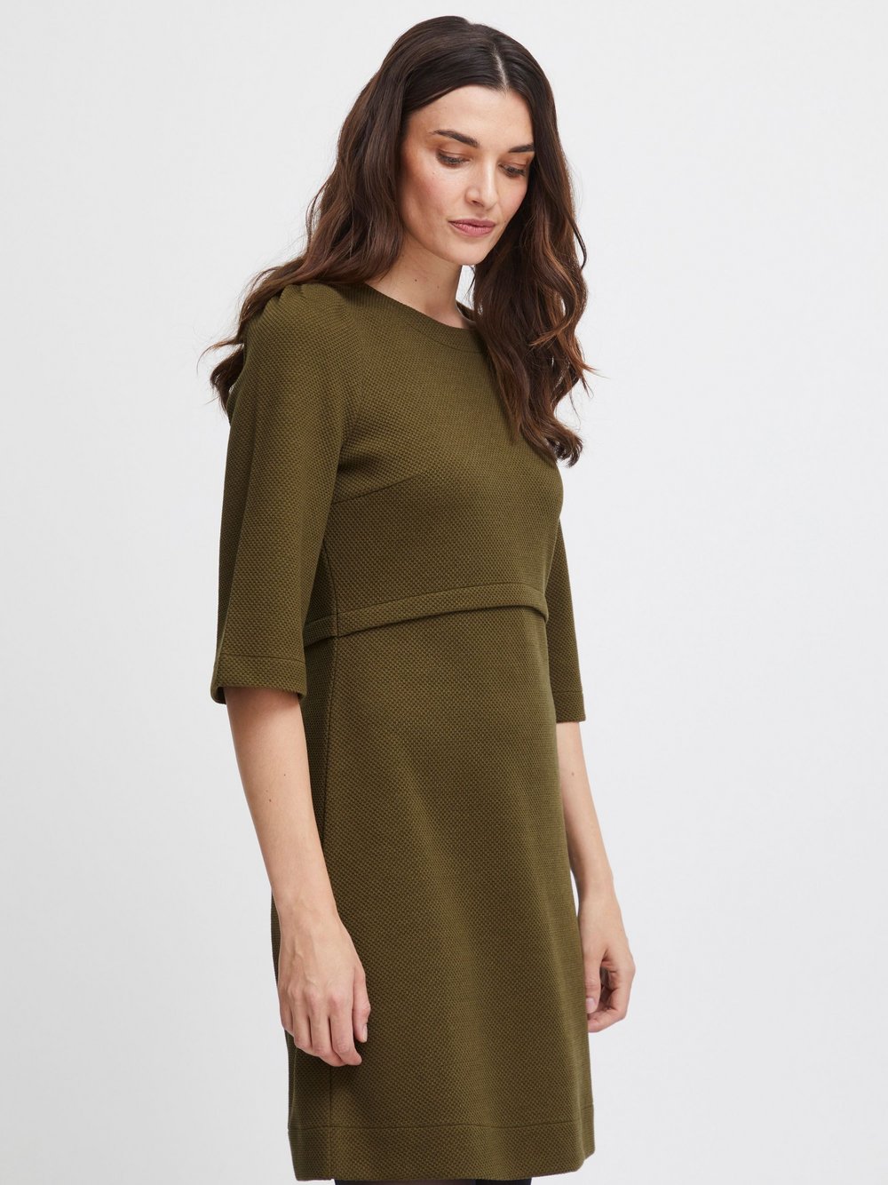 fransa Kleid Damen grün, XL