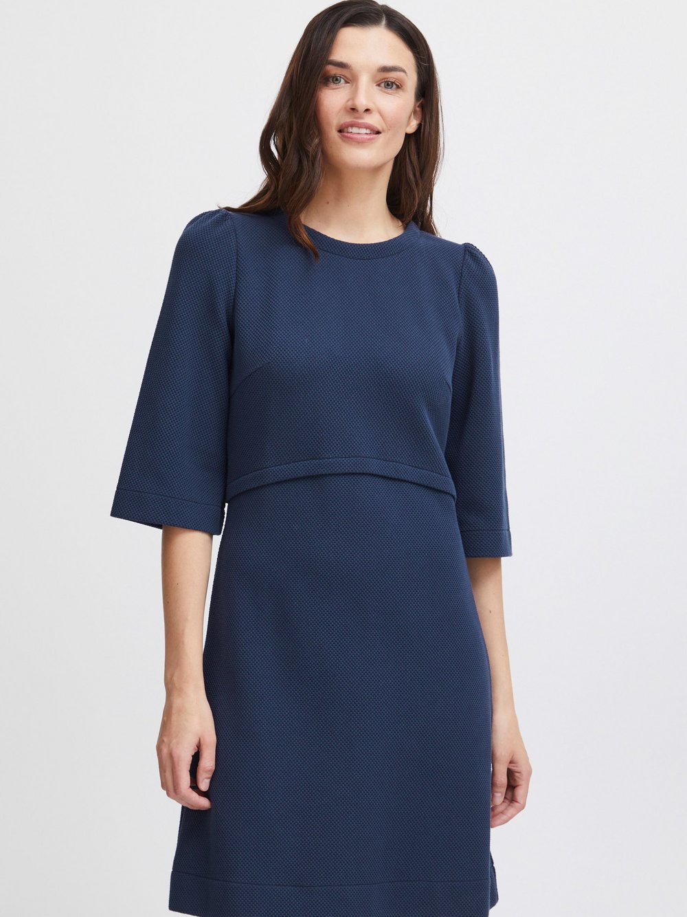 fransa Kleid Damen blau, M