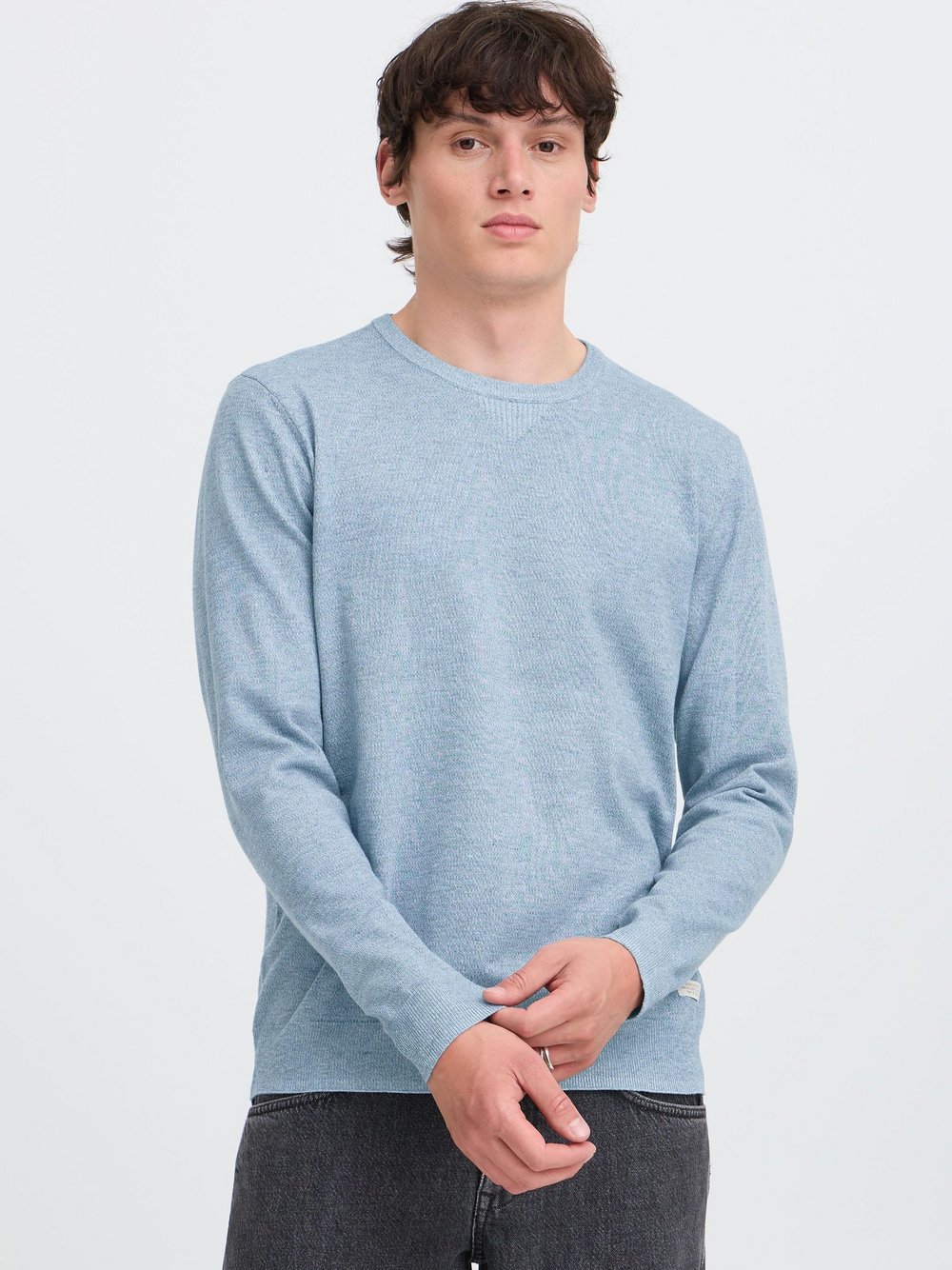 Blend Herren Faded Denim Longpullover "Sweatshirt Bhbruton" erhältlich in Größe L/M/S/XL/XXL/3XL von Baur - Bild 4