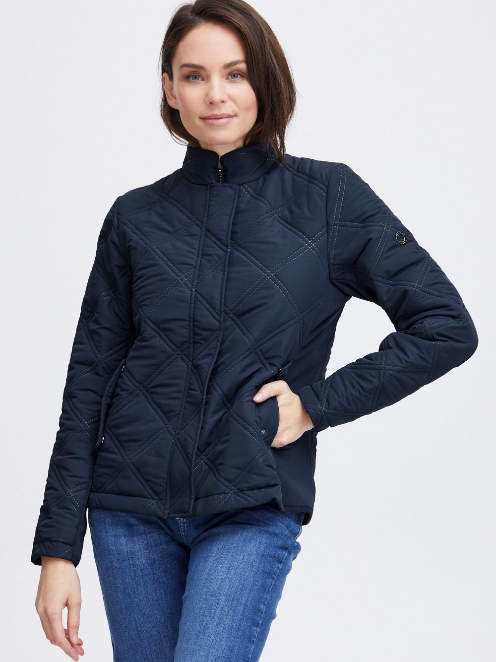 fransa Jacke Damen blau, L