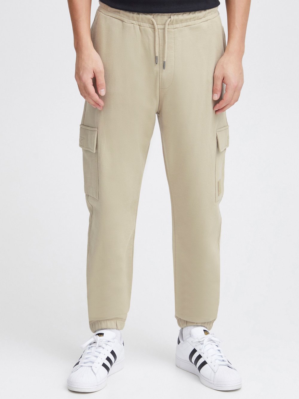 BLEND Cargohose Herren Baumwolle beige, S