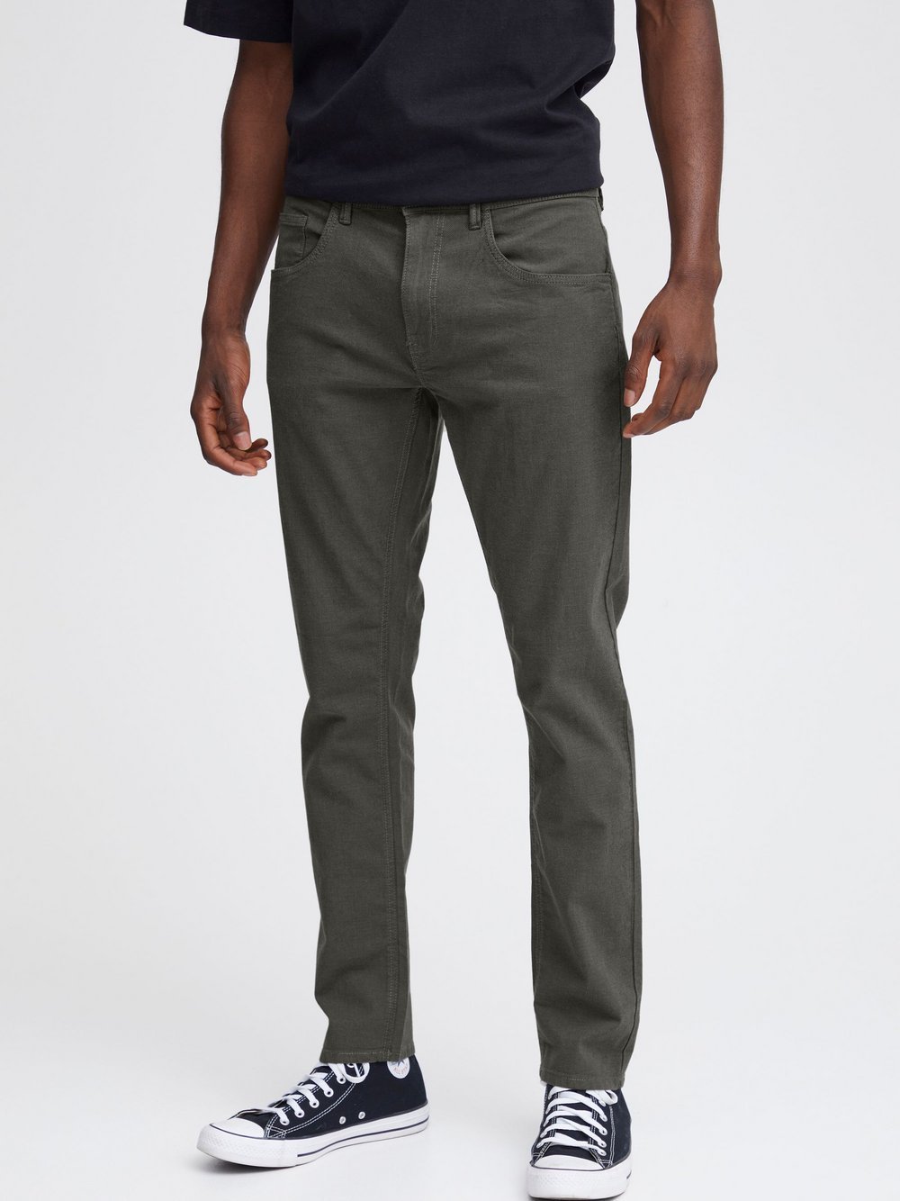 BLEND Hose Herren Baumwolle grün, 30-34