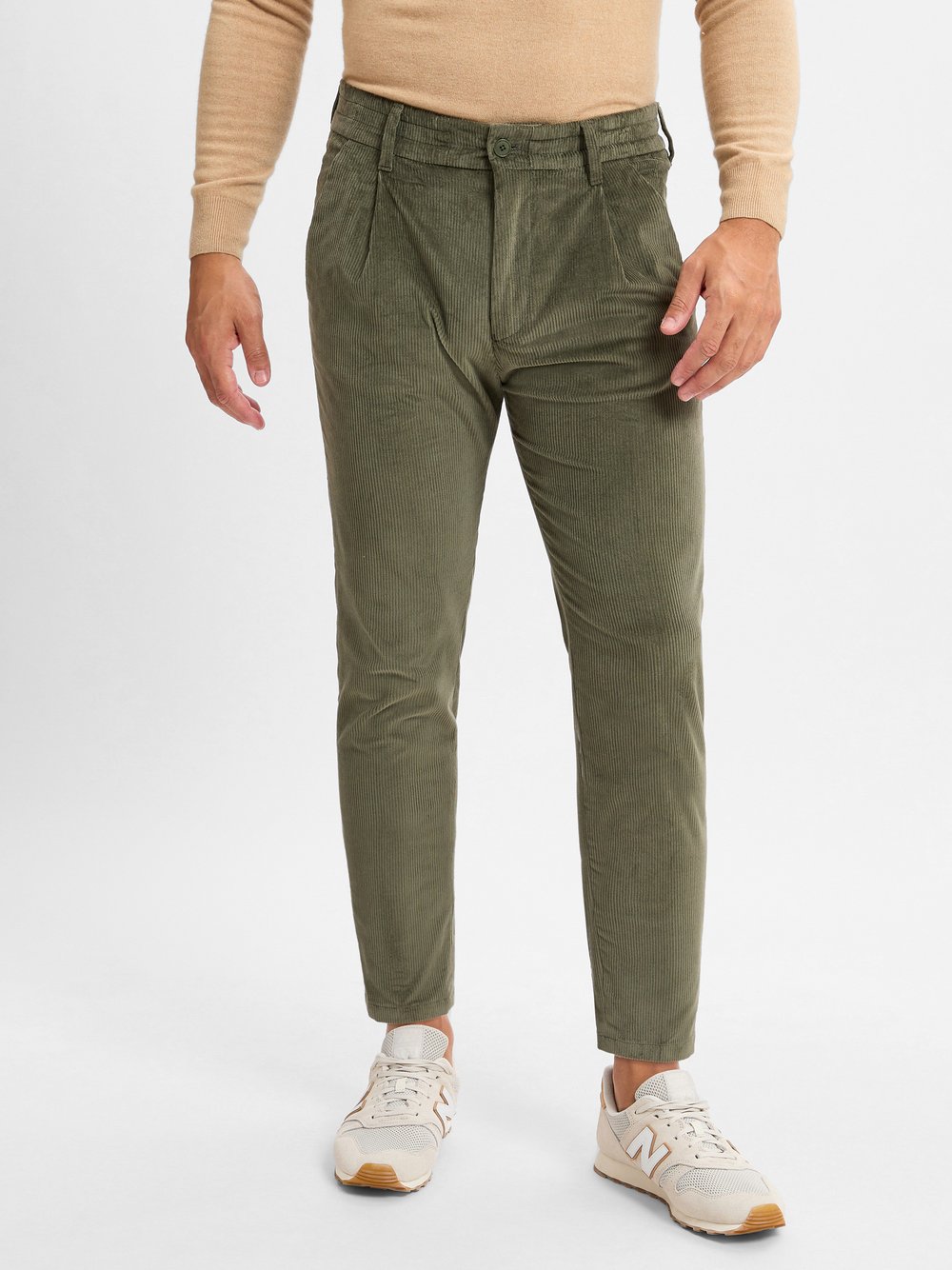 Drykorn Cordhose Herren Baumwolle grün, 36-34