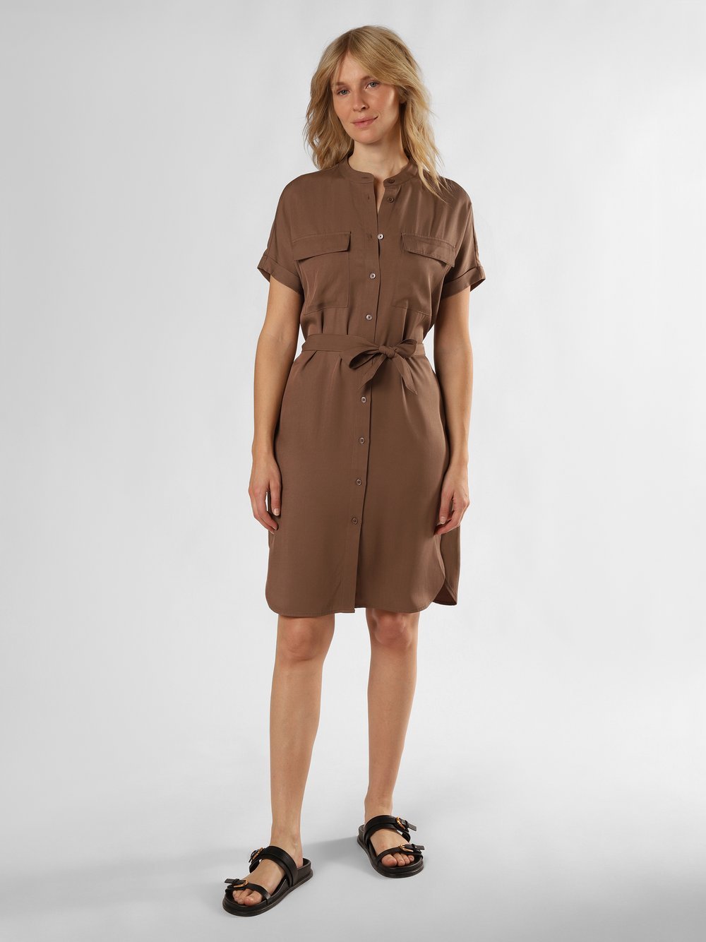 Opus Kleid Damen Viskose braun, 38