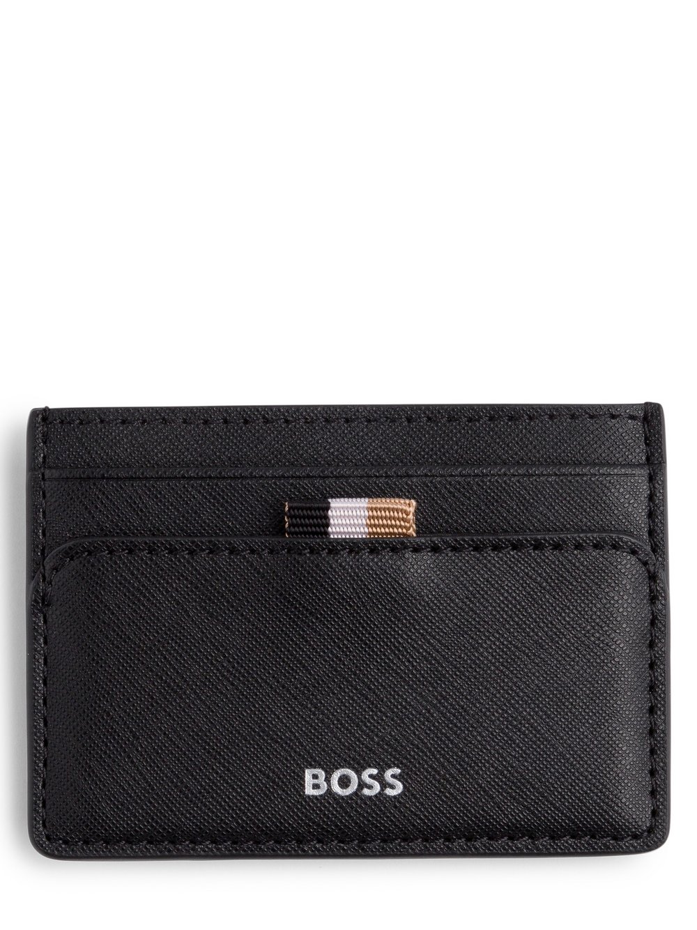 BOSS Geldbörse Herren Kunstleder schwarz, ONE SIZE