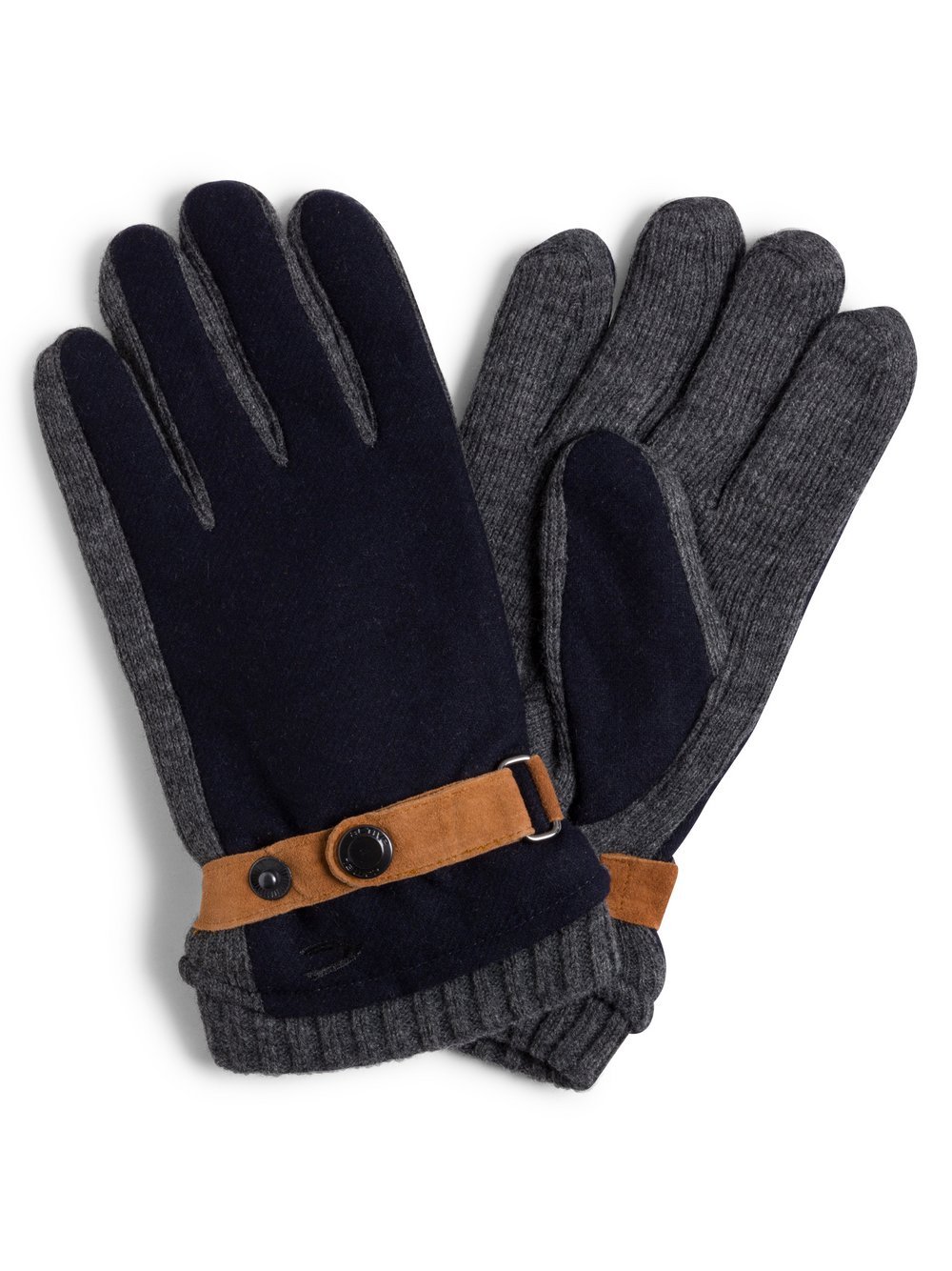 Camel Active Handschuhe Herren Wolle blau, M