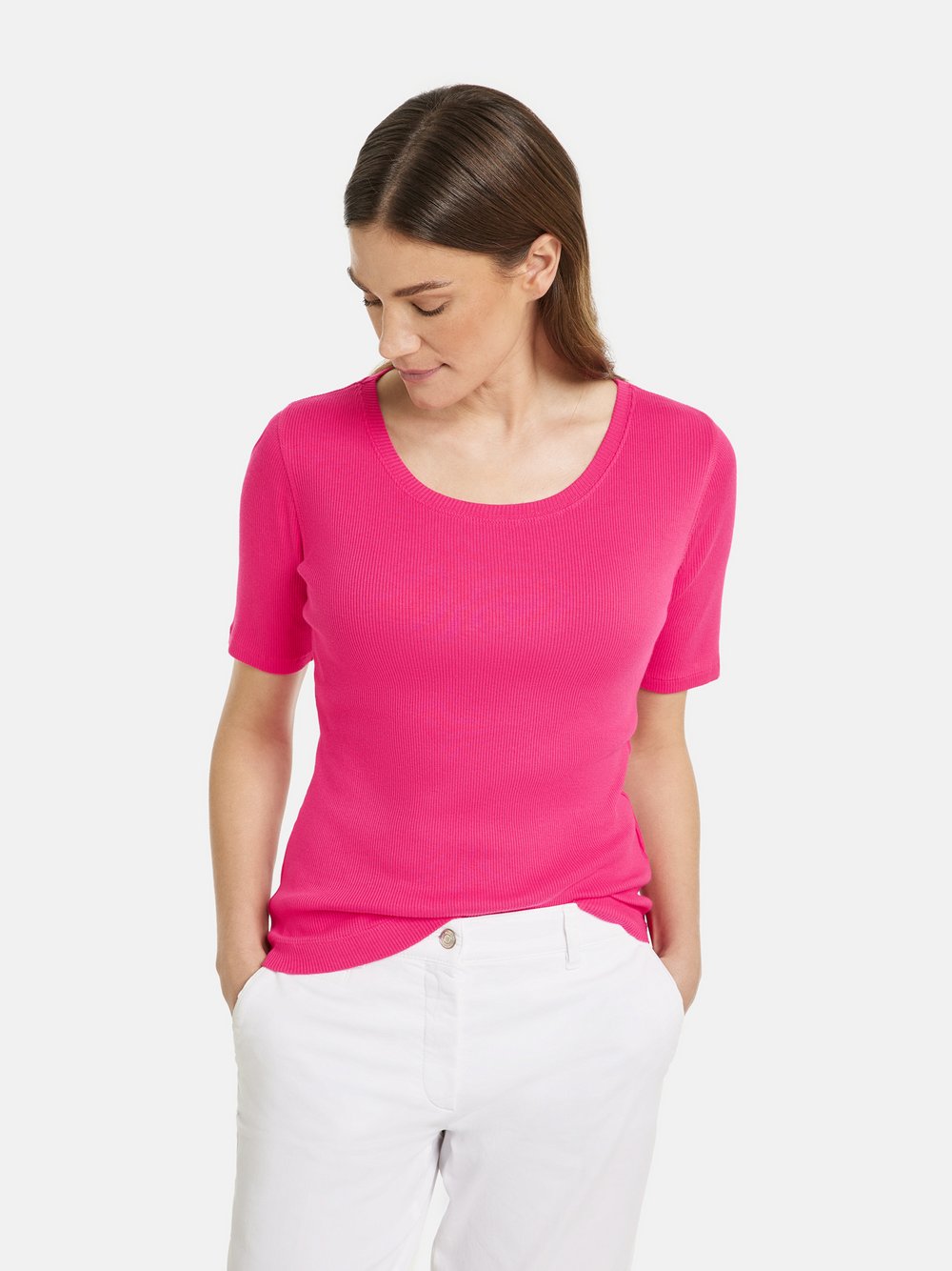 Gerry Weber T-Shirt Damen Baumwolle mehrfarbig, 42