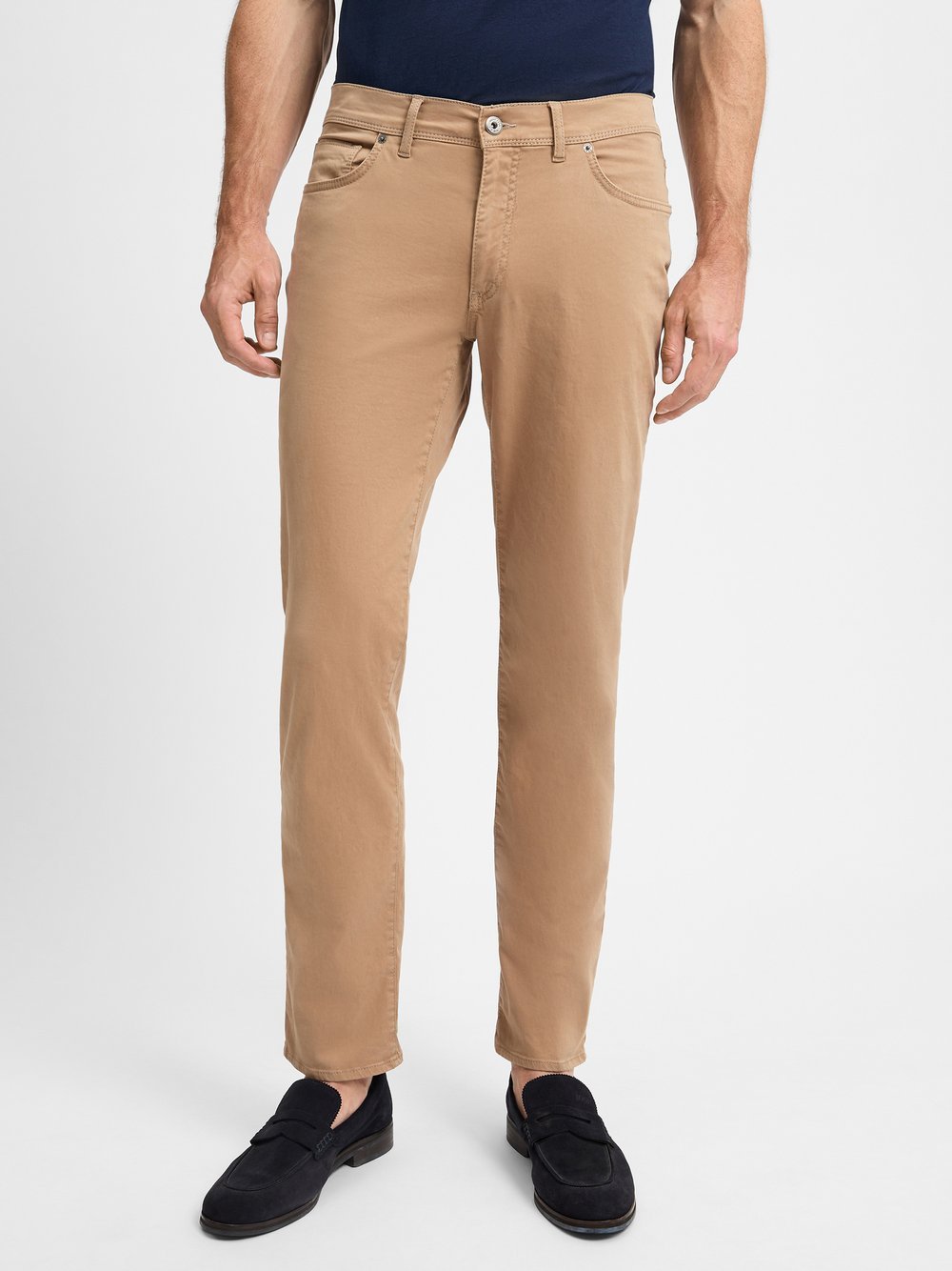 BRAX Hose Herren Baumwolle beige, 36-30