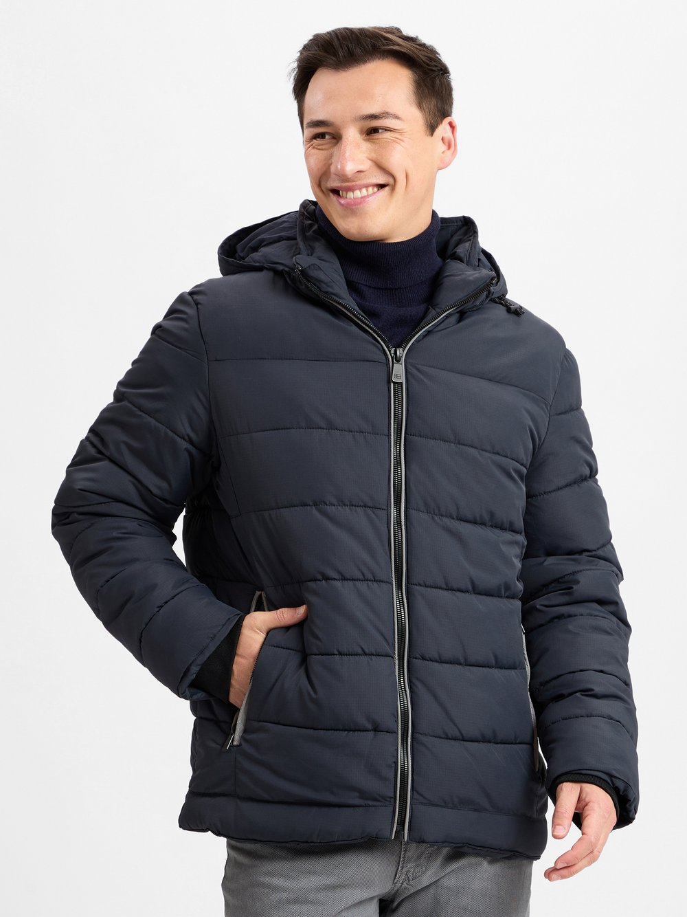 Nils Sundström Steppjacke Herren blau, XL