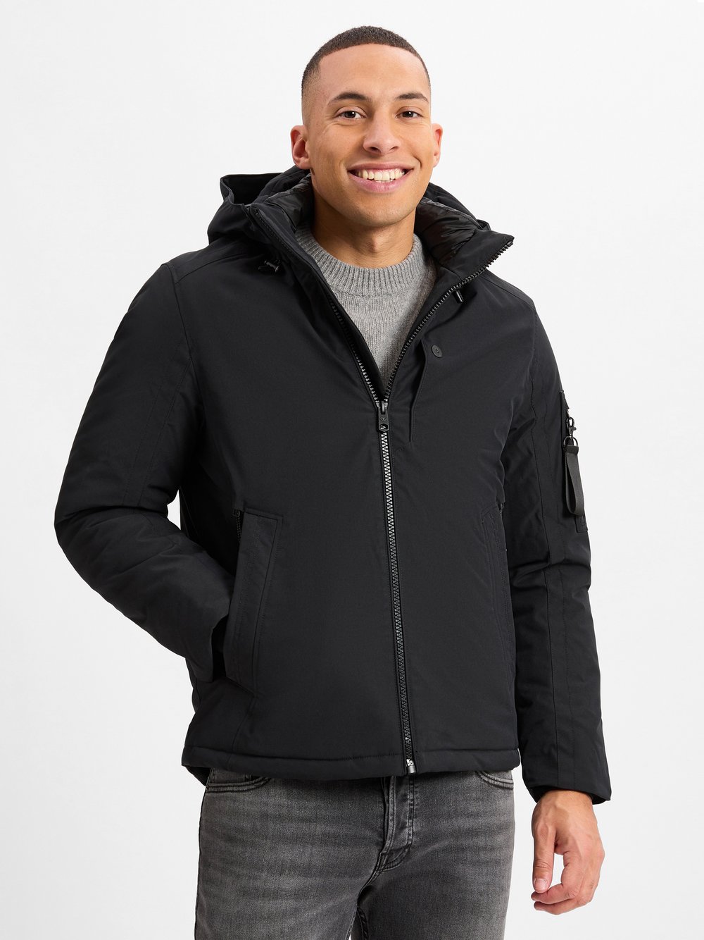 Thumbnail - Tom Tailor Funktionsjacke Herren schwarz, XXXL