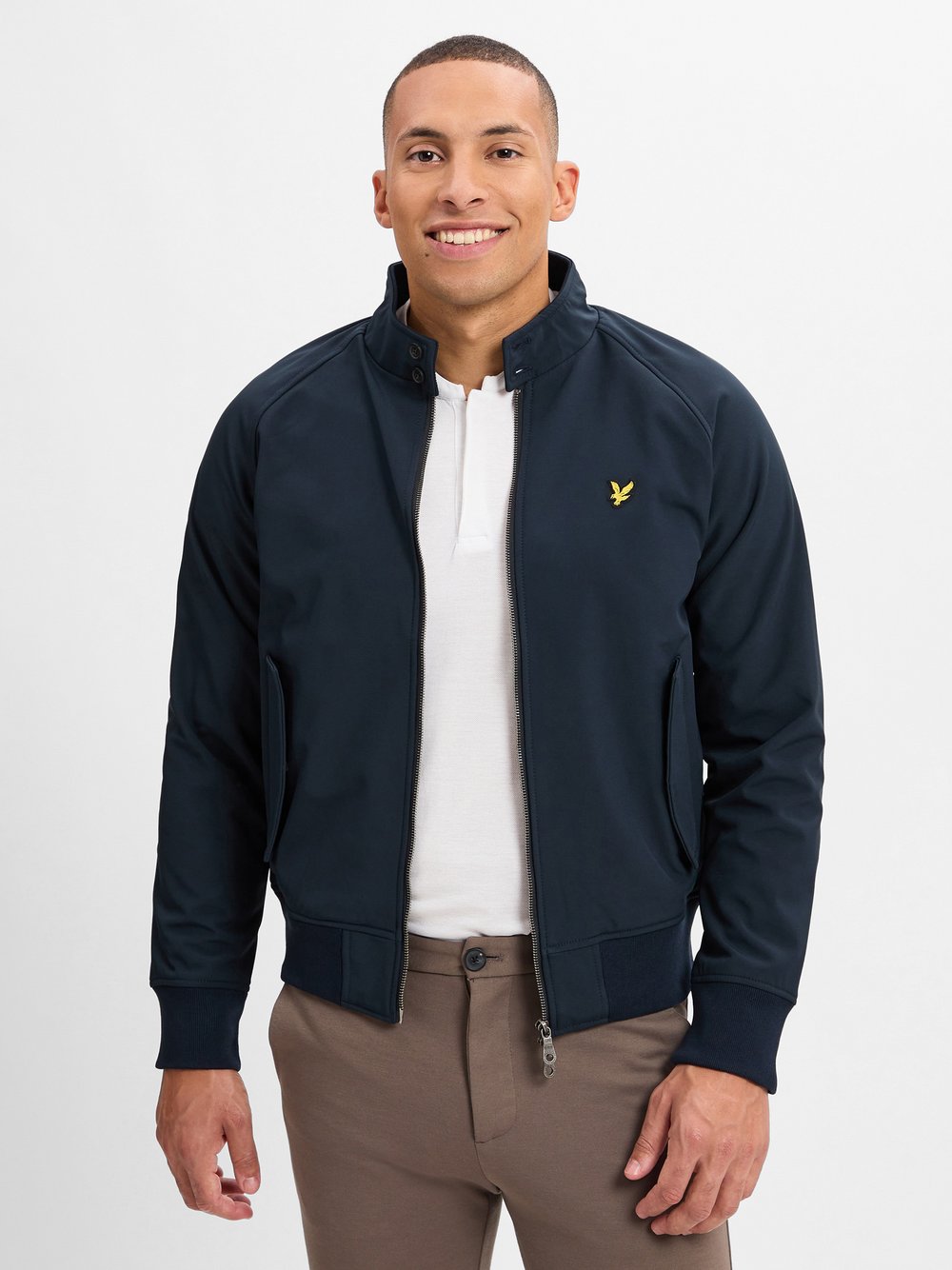 Lyle & Scott Parka Herren blau, M