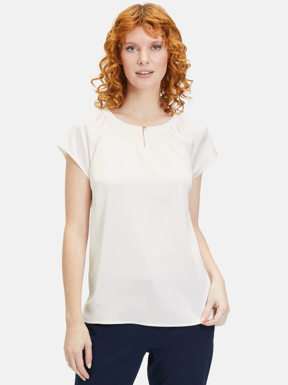 Betty Barclay Casual-Bluse Damen weiß, 44