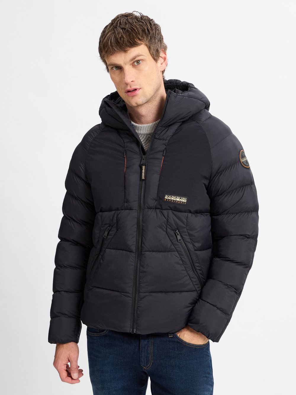 Napapijri Steppjacke Herren schwarz, XXL