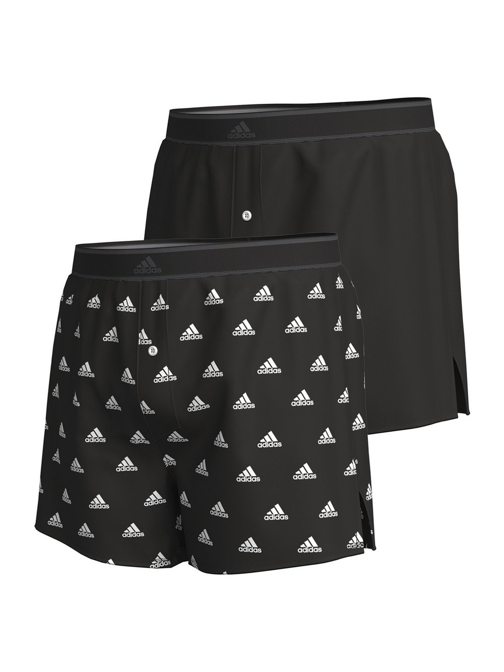 adidas Sportswear Boxer  Herren Baumwolle schwarz bedruckt, M