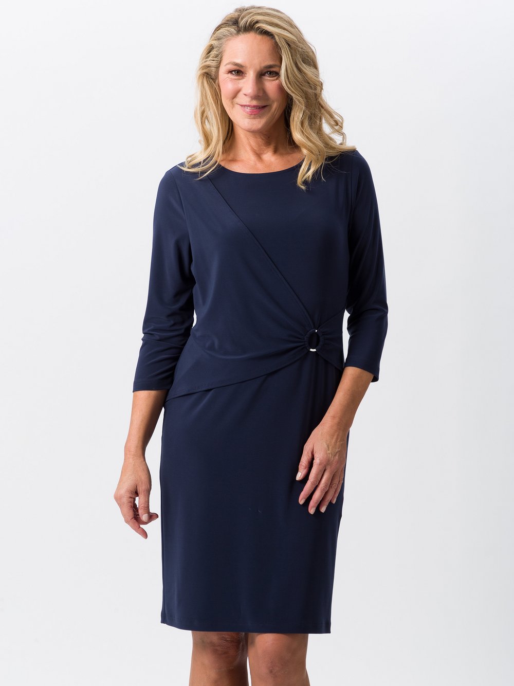 Frank Walder Jerseykleid Damen blau, 38