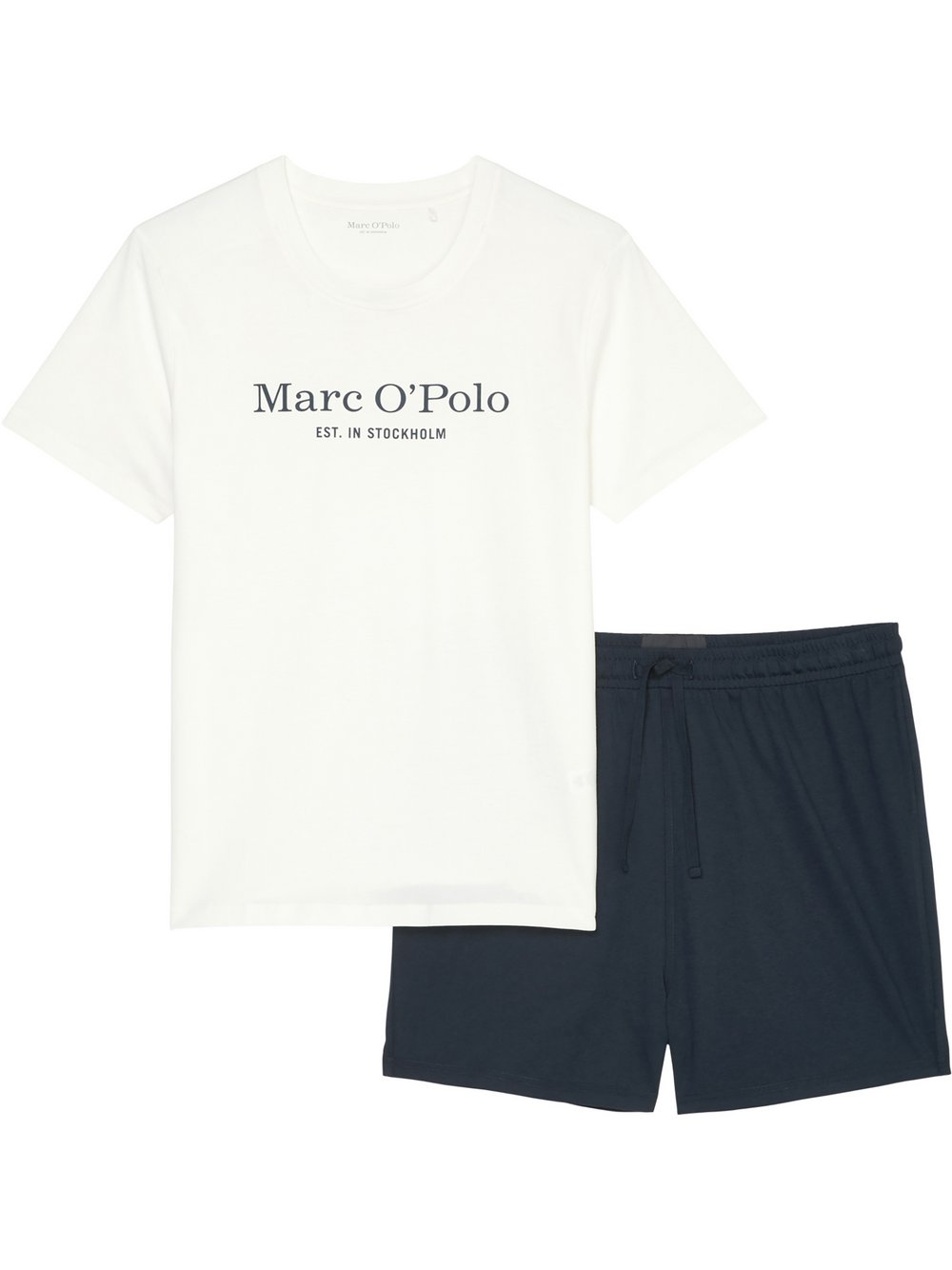 Marc O'Polo Pyjama  Herren Jersey mehrfarbig bedruckt, L