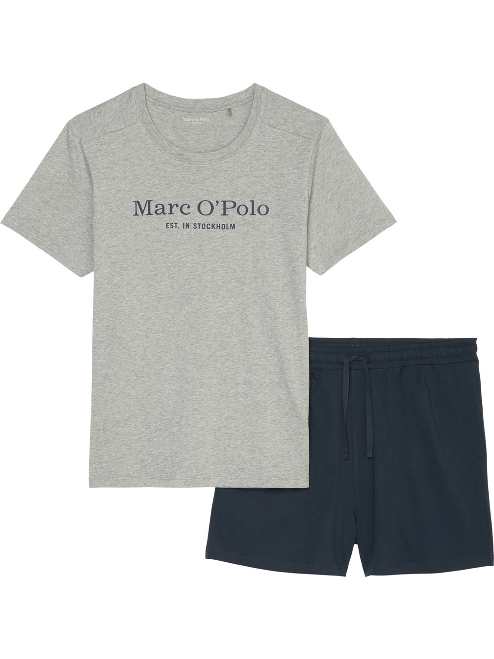 Marc O'Polo Pyjama  Herren Jersey mehrfarbig bedruckt, L