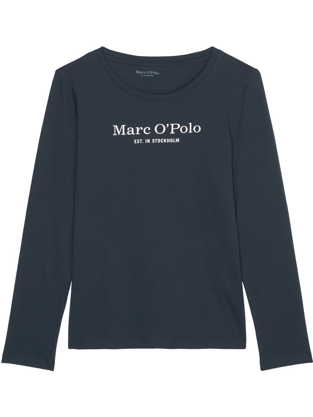 Marc O'Polo Longsleeve  Damen Jersey blau, L