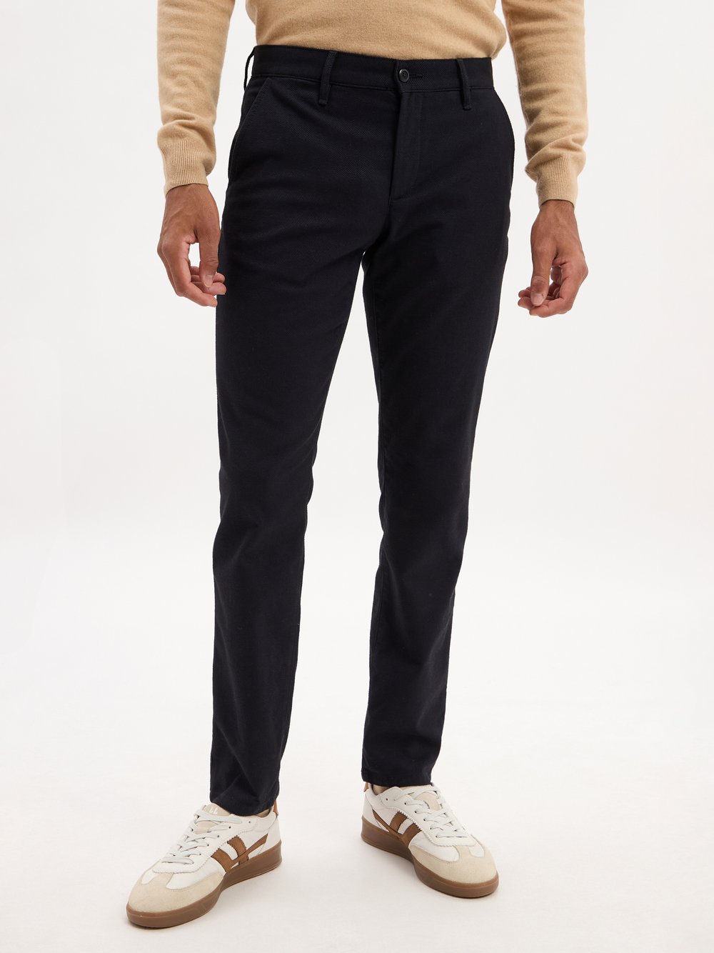 Thumbnail - Alberto Hose  Herren Baumwolle blau, 32-30