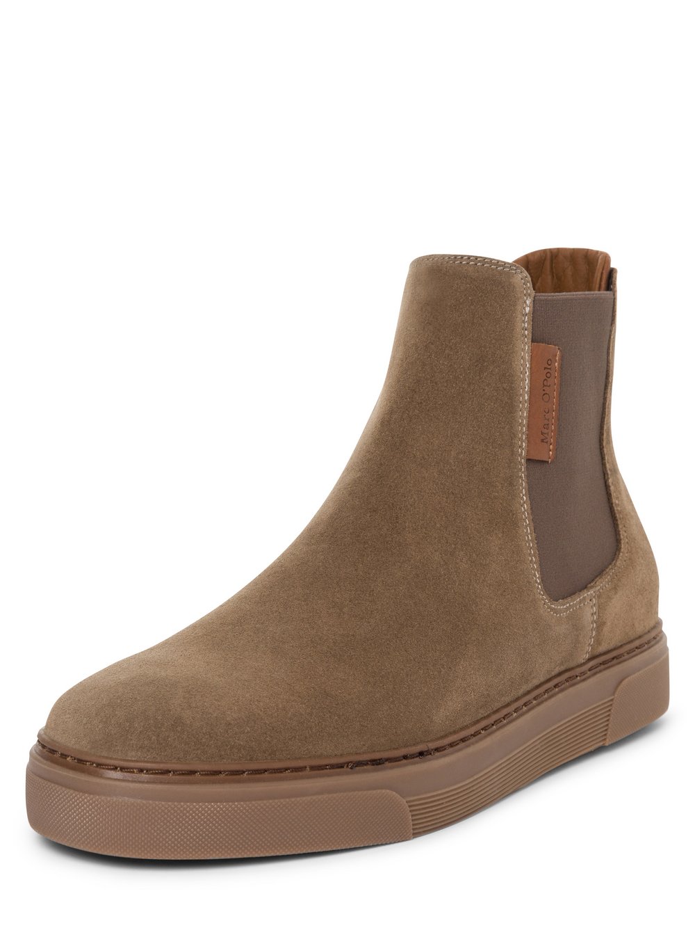 Marc O'Polo Boots aus Leder Herren braun meliert, 46