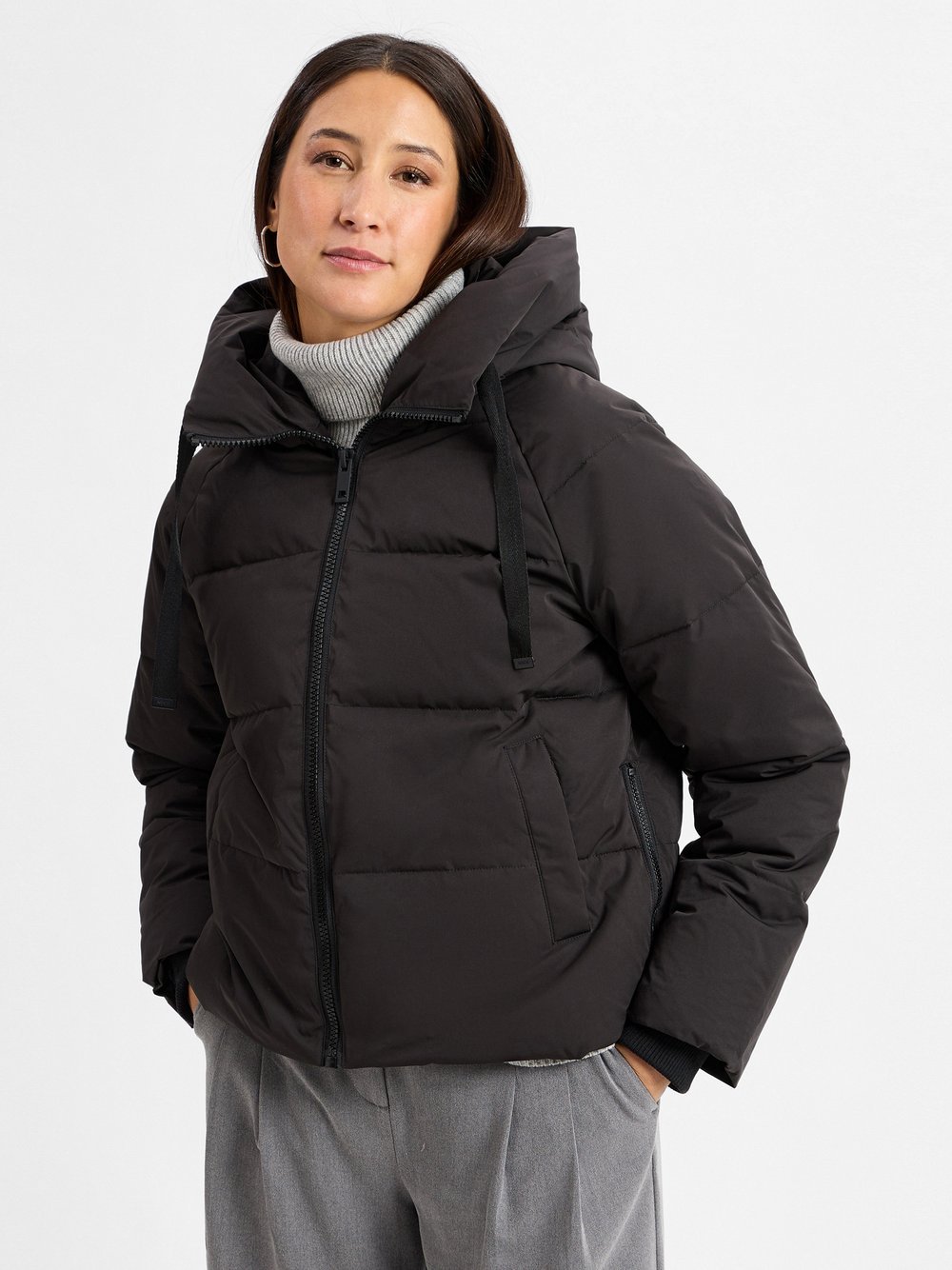 Msch Copenhagen Steppjacke Damen schwarz, M/L