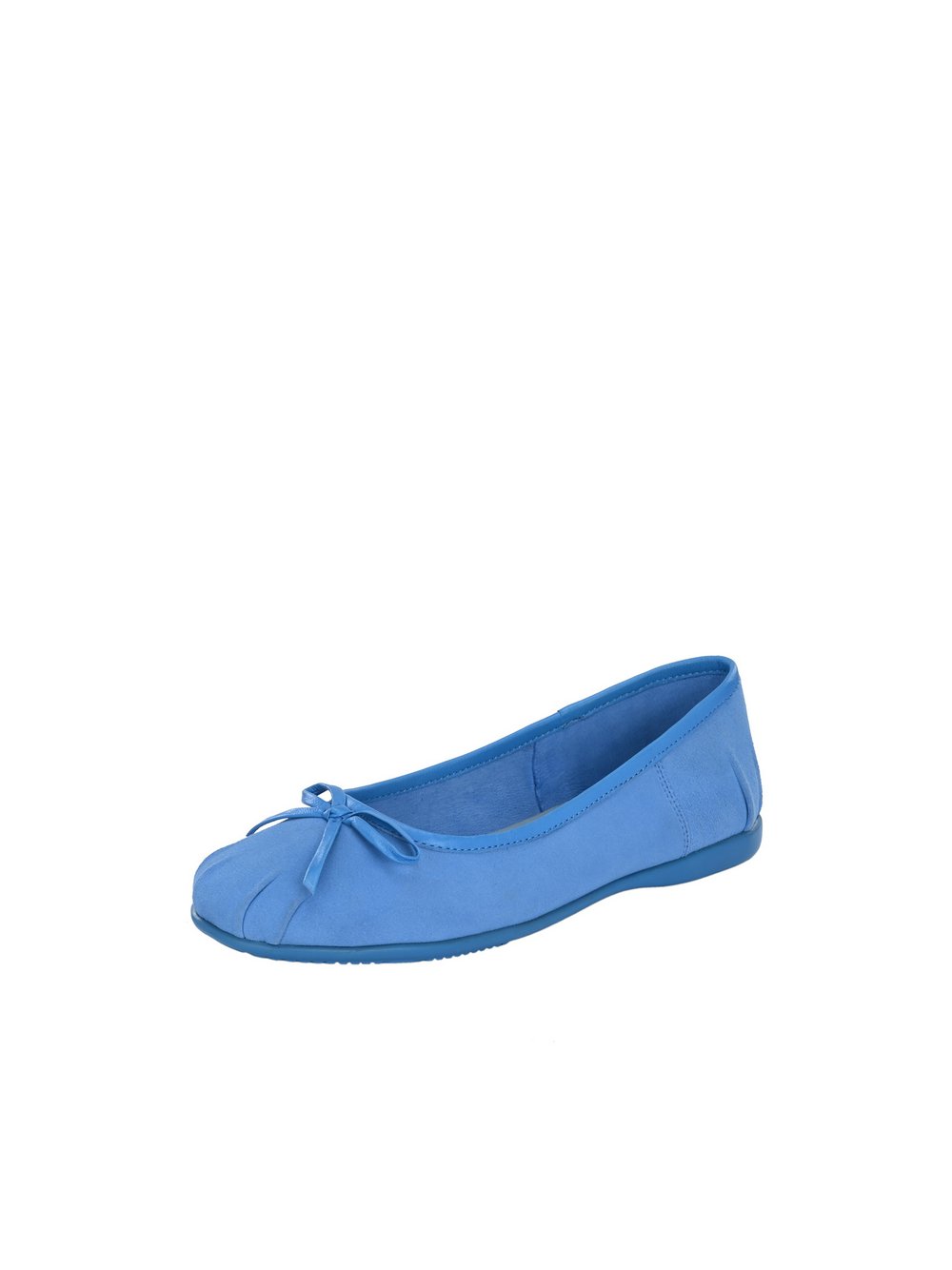 FREUDE Ballerina Damen Leder blau, 36