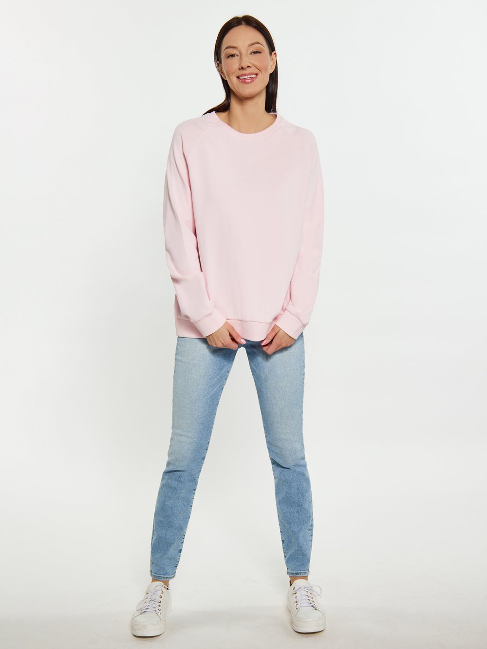 Usha Sweatshirt Damen Baumwolle rosa, S