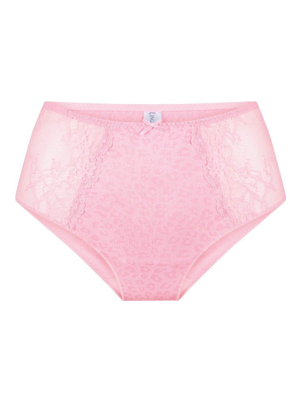 LingaDore Slip Damen Polyamid rosa bedruckt, XL