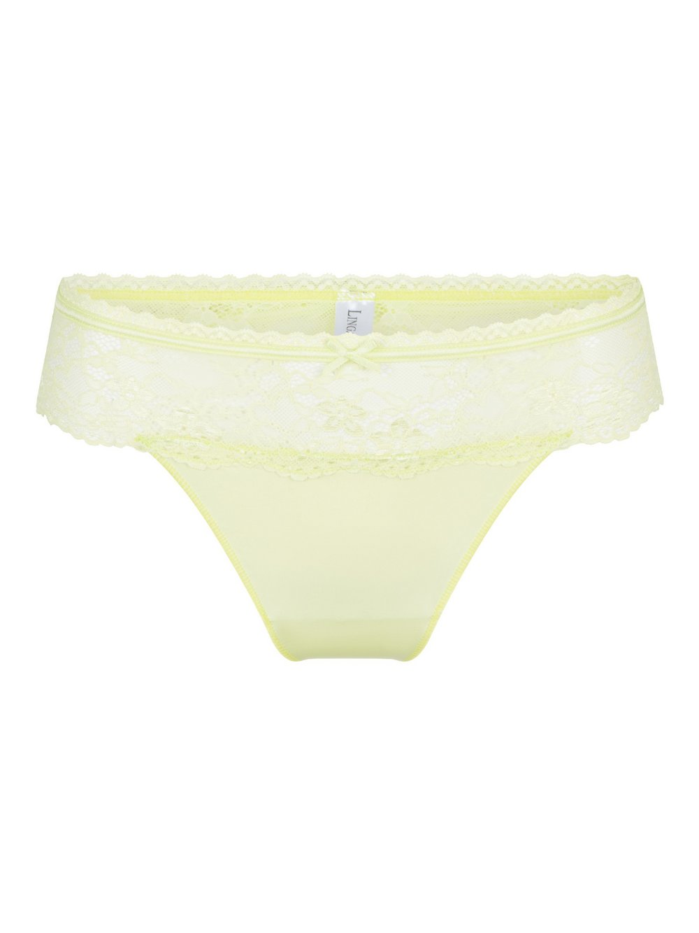 LingaDore String Damen Polyamid gelb, L