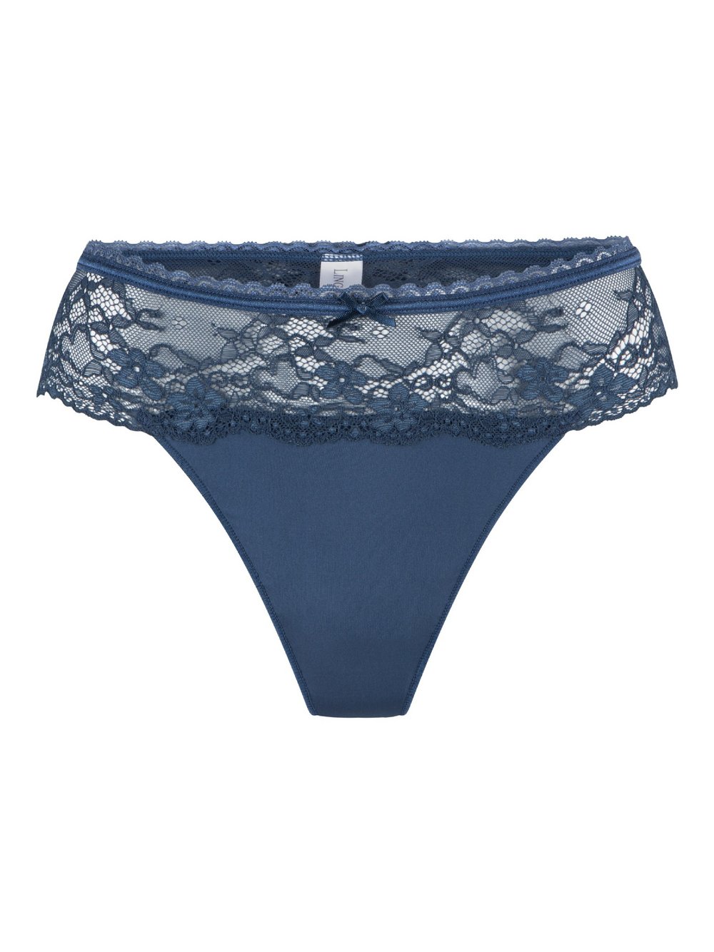 LingaDore String Damen Polyamid blau, S