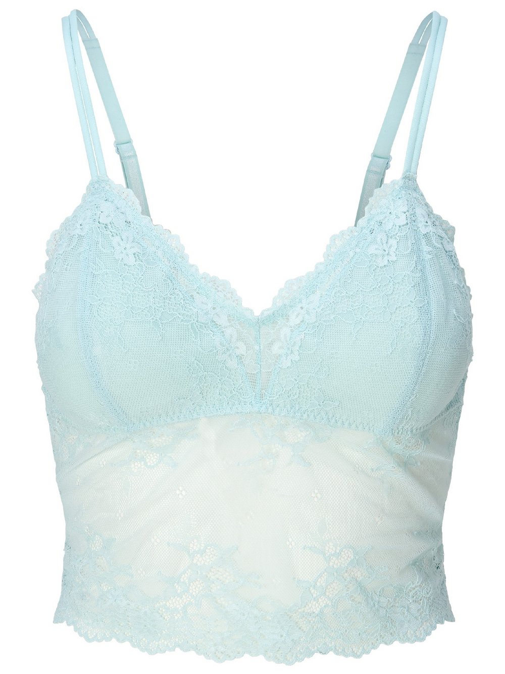 LingaDore Top Damen Polyamid blau, XL