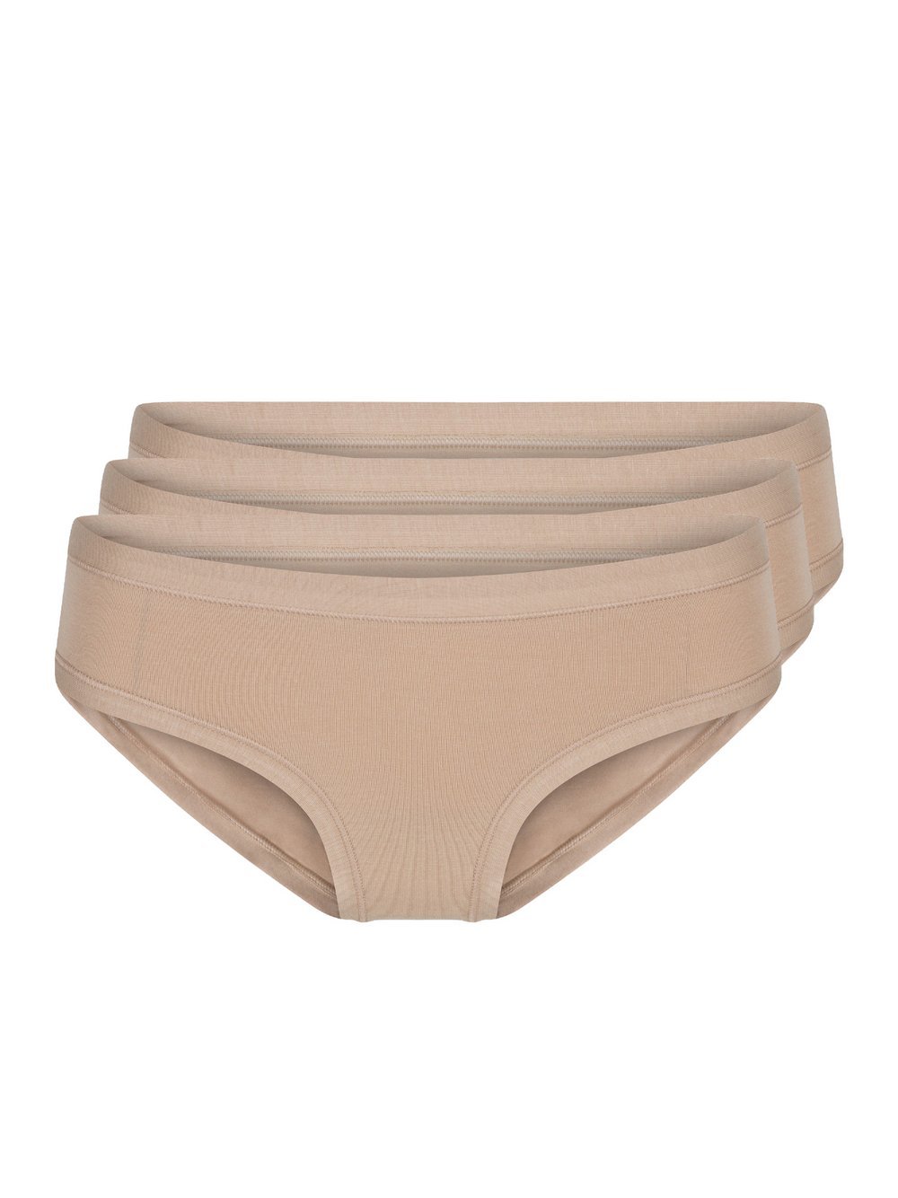 LingaDore Pack Slip 3er Damen Modal beige, S