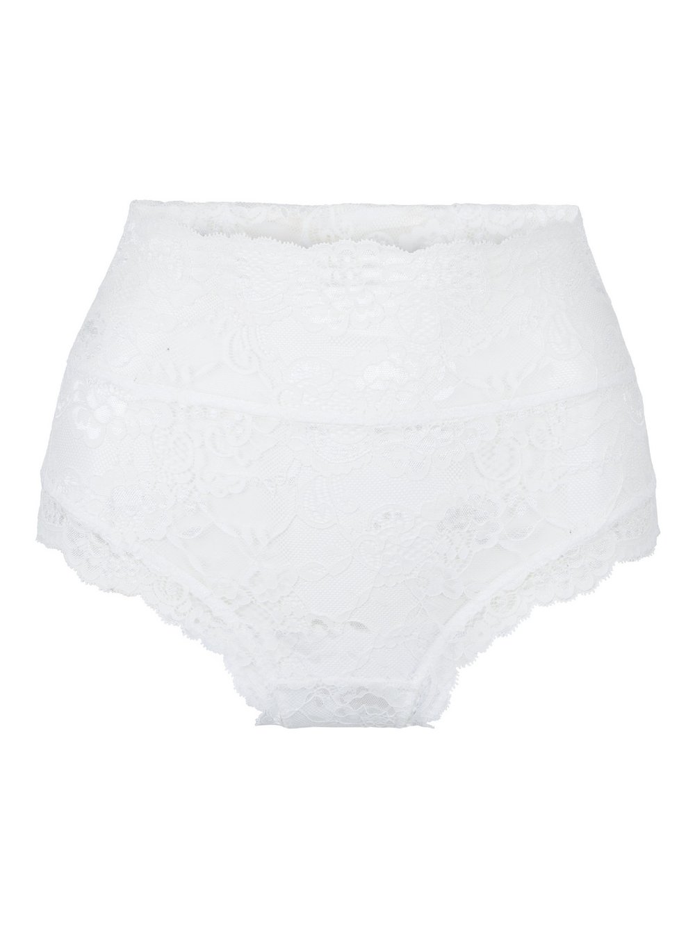 Thumbnail - LingaDore Taille Slip Damen Polyamid weiß gemustert, M