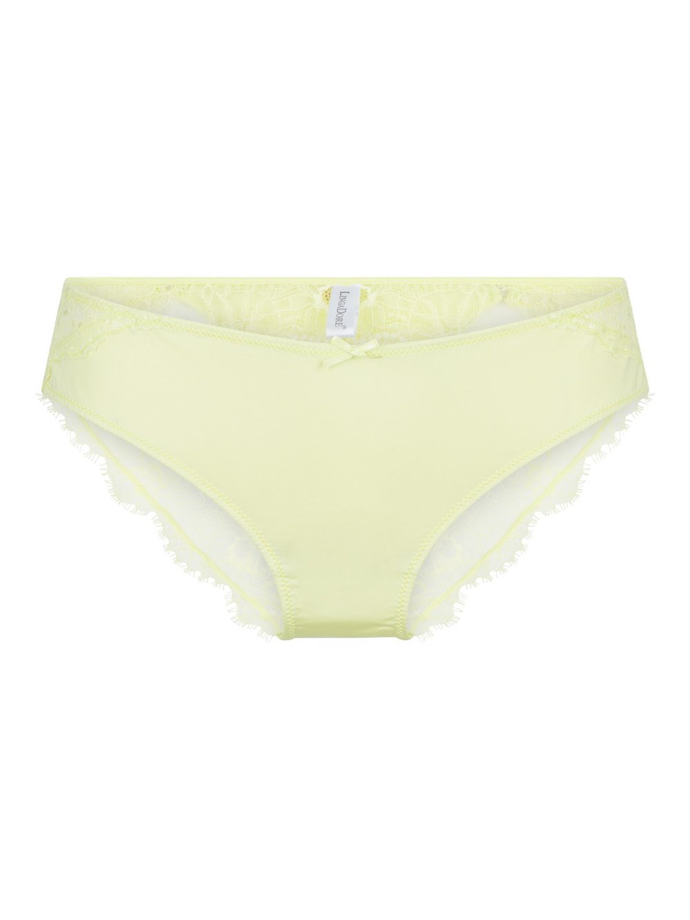 LingaDore Slip Damen Polyamid gelb, L