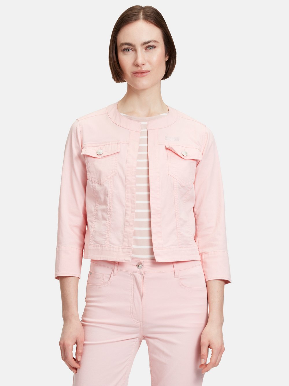 Betty Barclay Sommerjacke Damen Baumwolle rosa, 38