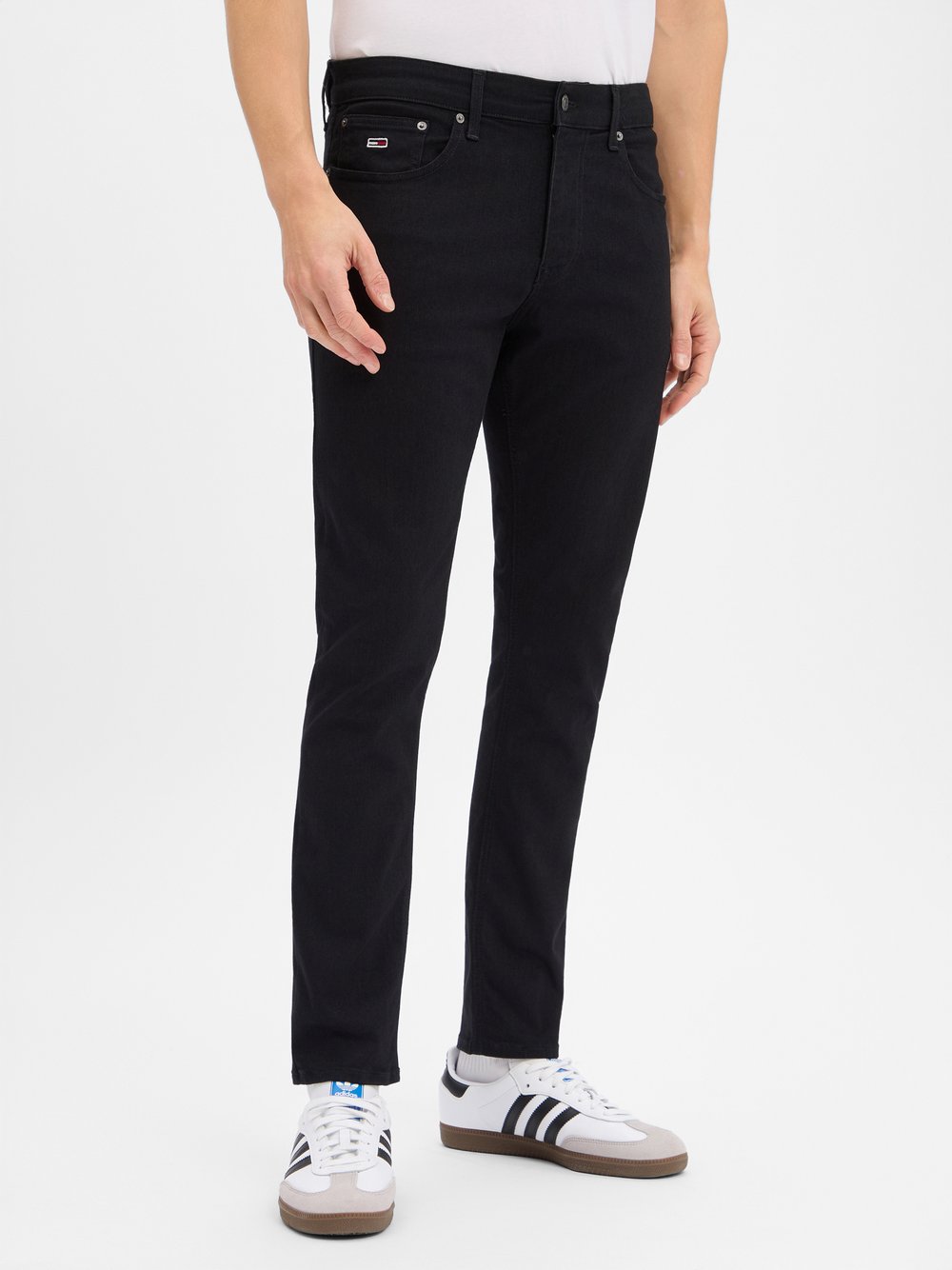 Tommy Jeans Jeans Herren Baumwolle schwarz, 30-30