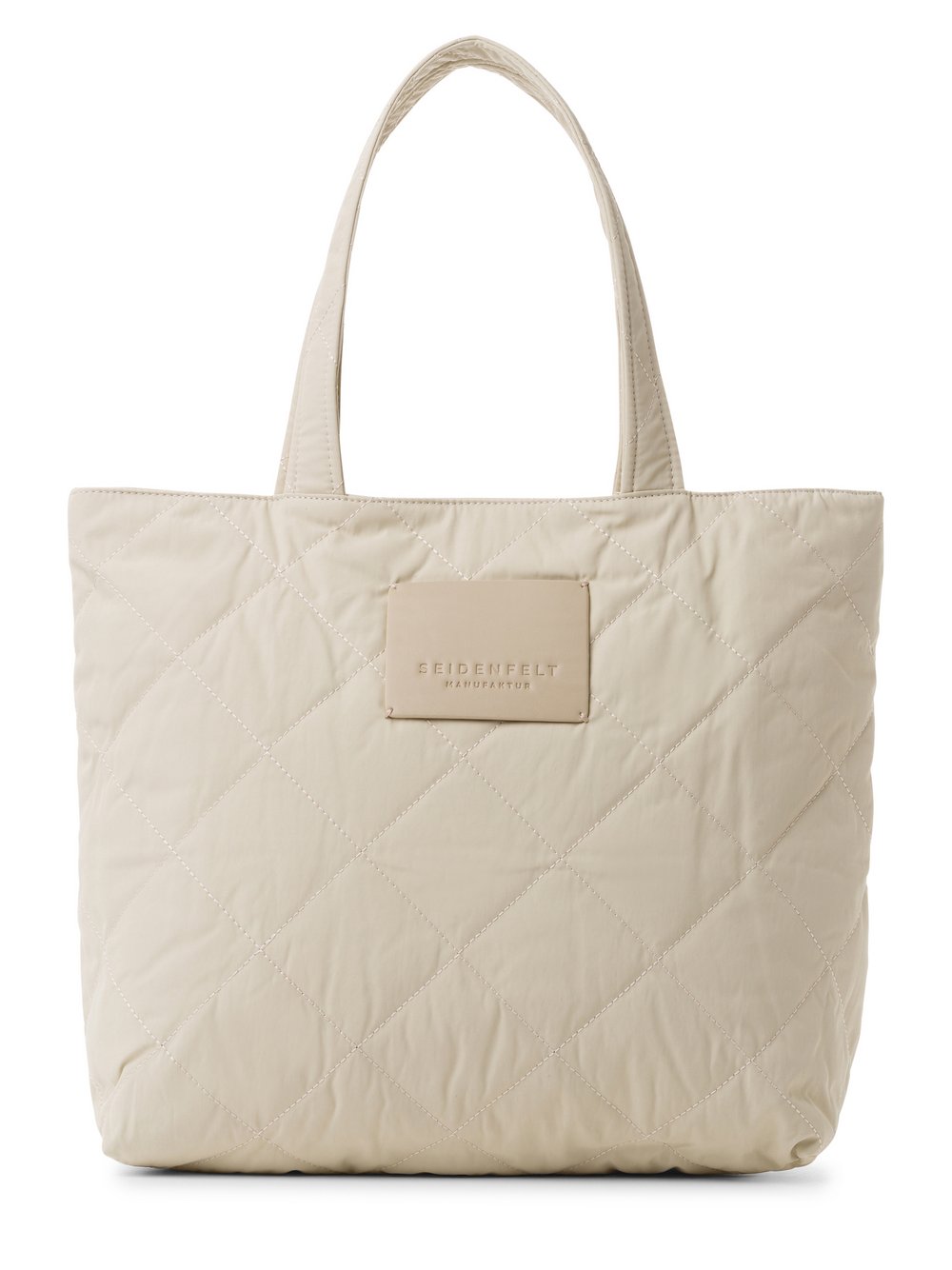 Seidenfelt Shopper Damen Baumwolle beige, ONE SIZE