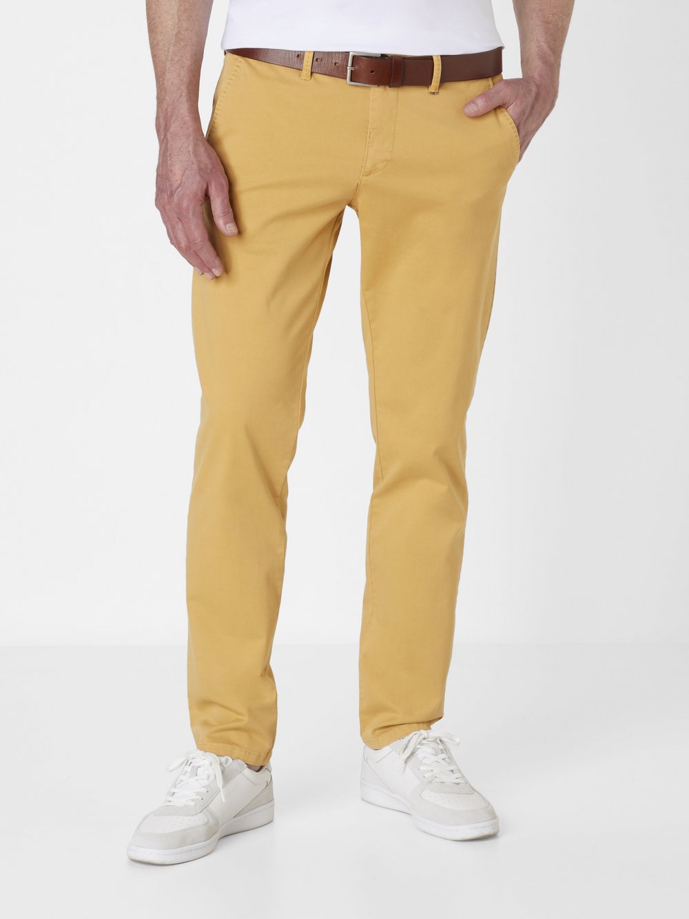 Redpoint Chino Herren Baumwolle braun, 36-32