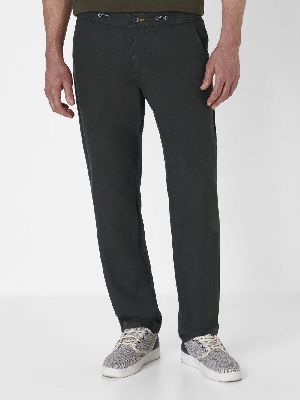 Redpoint Chino Herren Baumwolle schwarz, 38-32