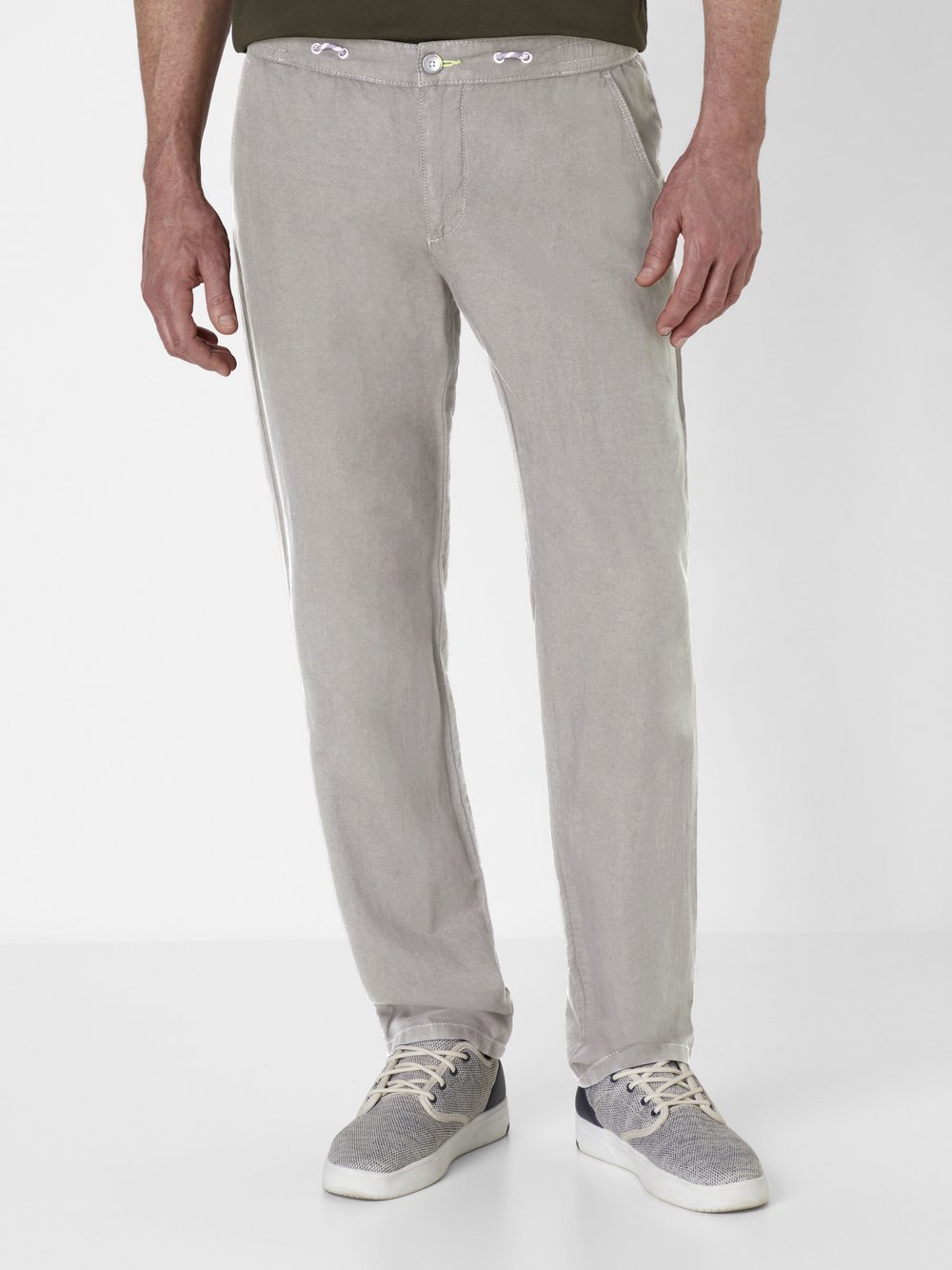 Redpoint Chino Herren Baumwolle grau, 31-38