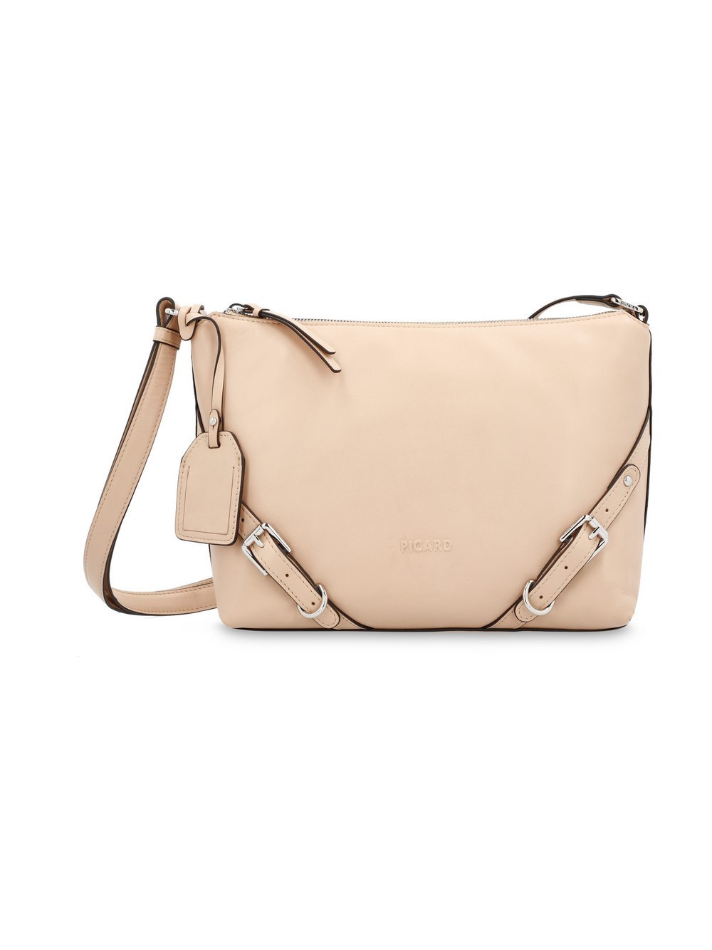 PICARD Schultertasche Damen Leder beige, ONE SIZE