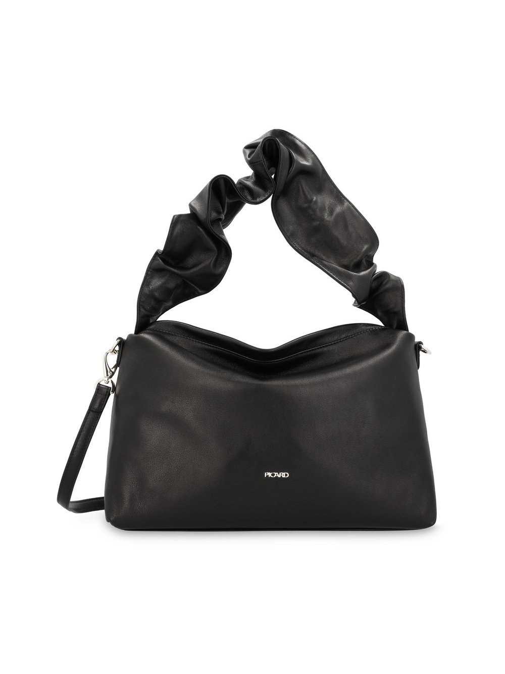 PICARD Schultertasche Damen Leder schwarz, ONE SIZE