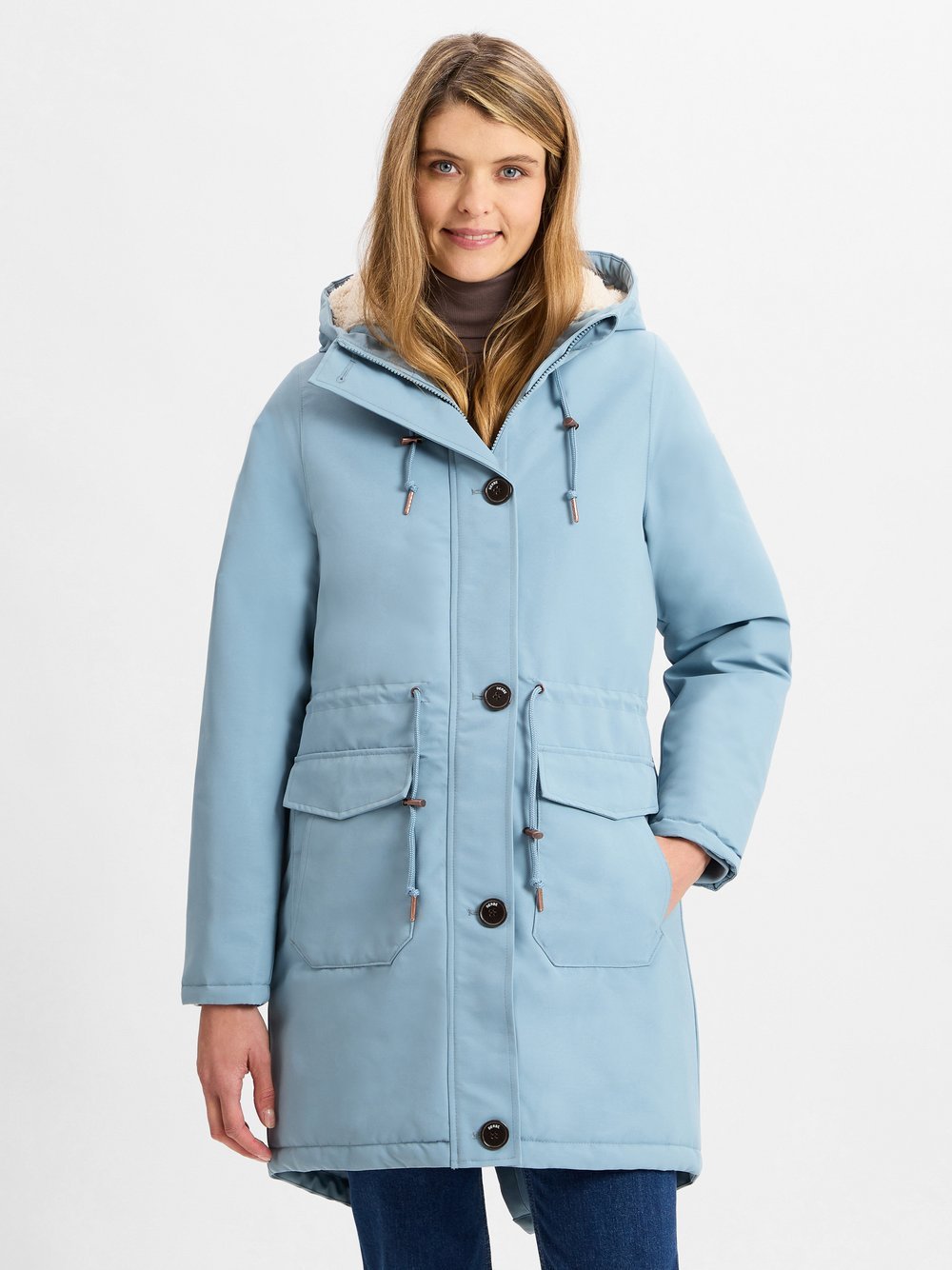 Derbe Funktionsparka Damen blau, 46