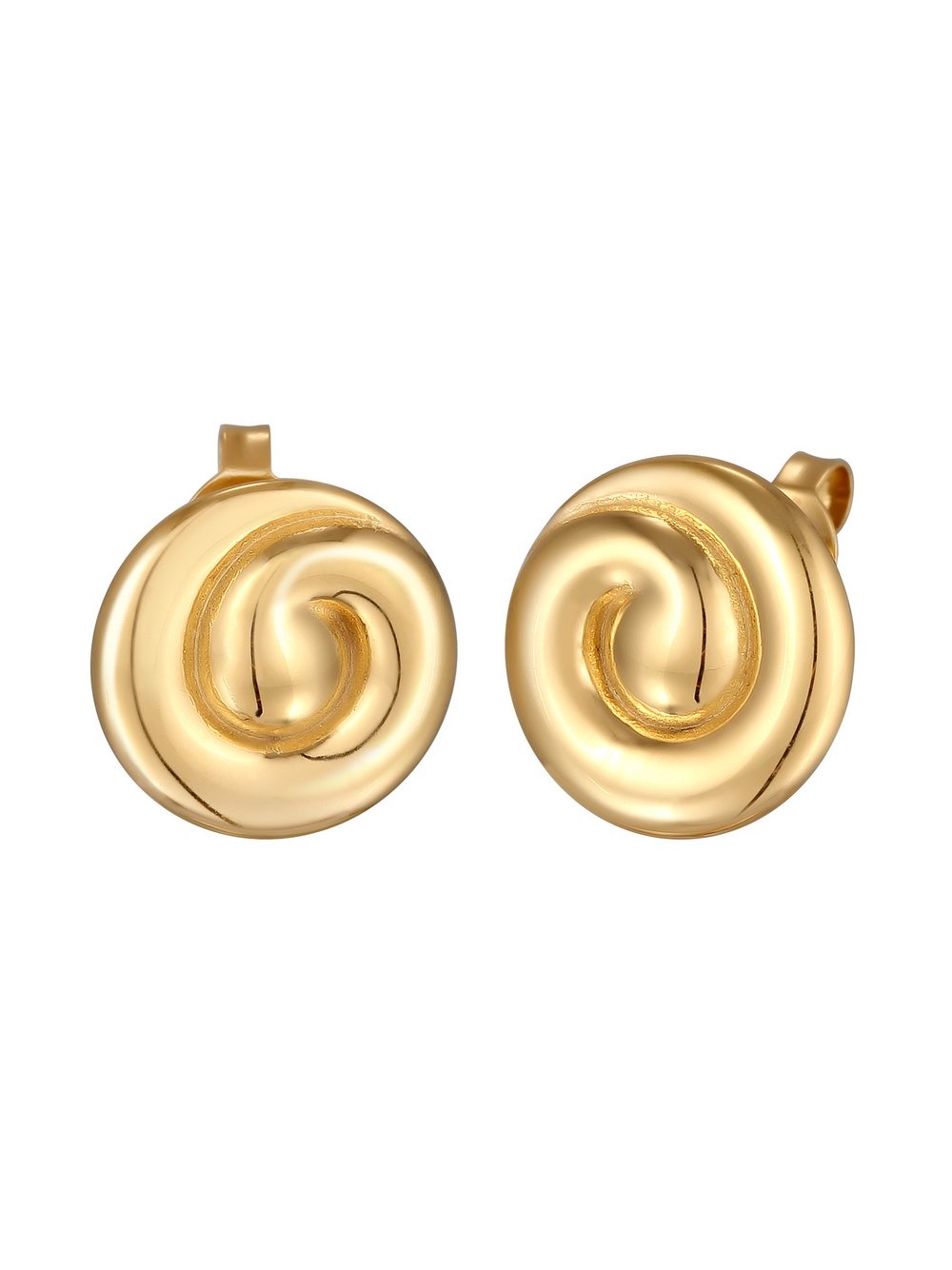 Thumbnail - Elli Ohrringe Damen Sterlingsilber gold, ONE SIZE