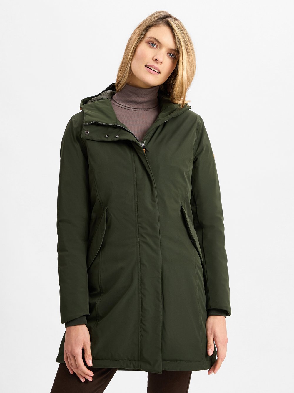 Camel Active Parka Damen Polyamid grün, 44