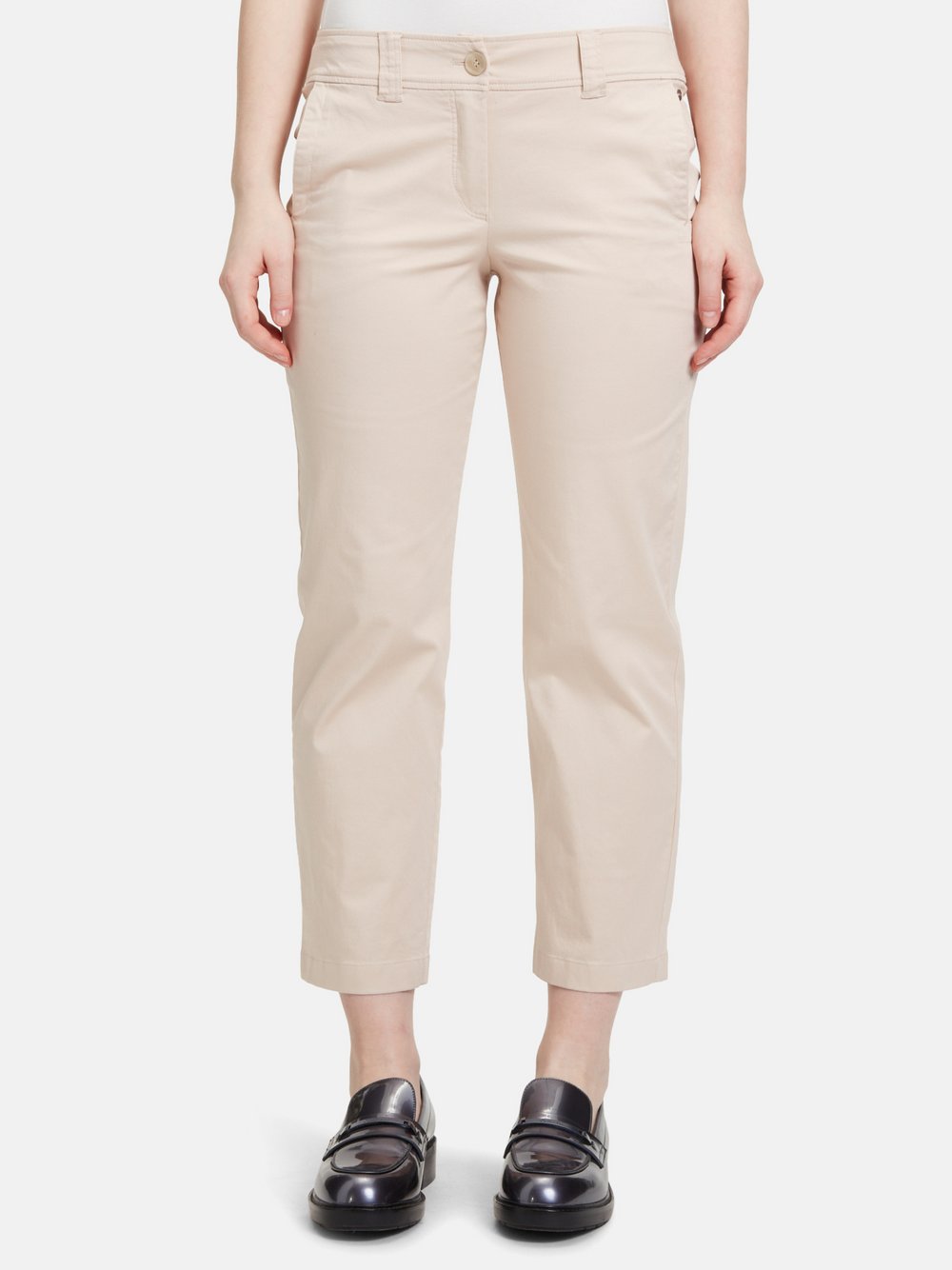 Betty & Co Chino-Hose Damen Baumwolle beige, 40