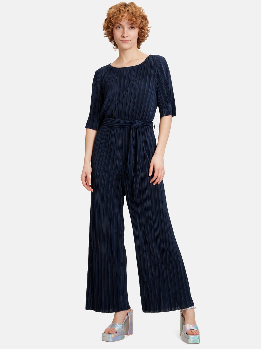 Cartoon Jumpsuit Damen blau, 40