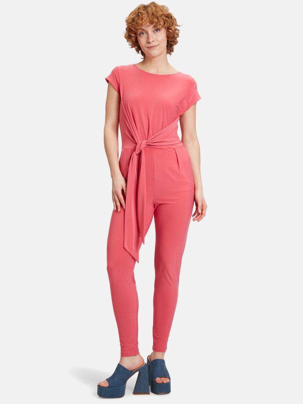 Cartoon Jumpsuit Damen rot, 34